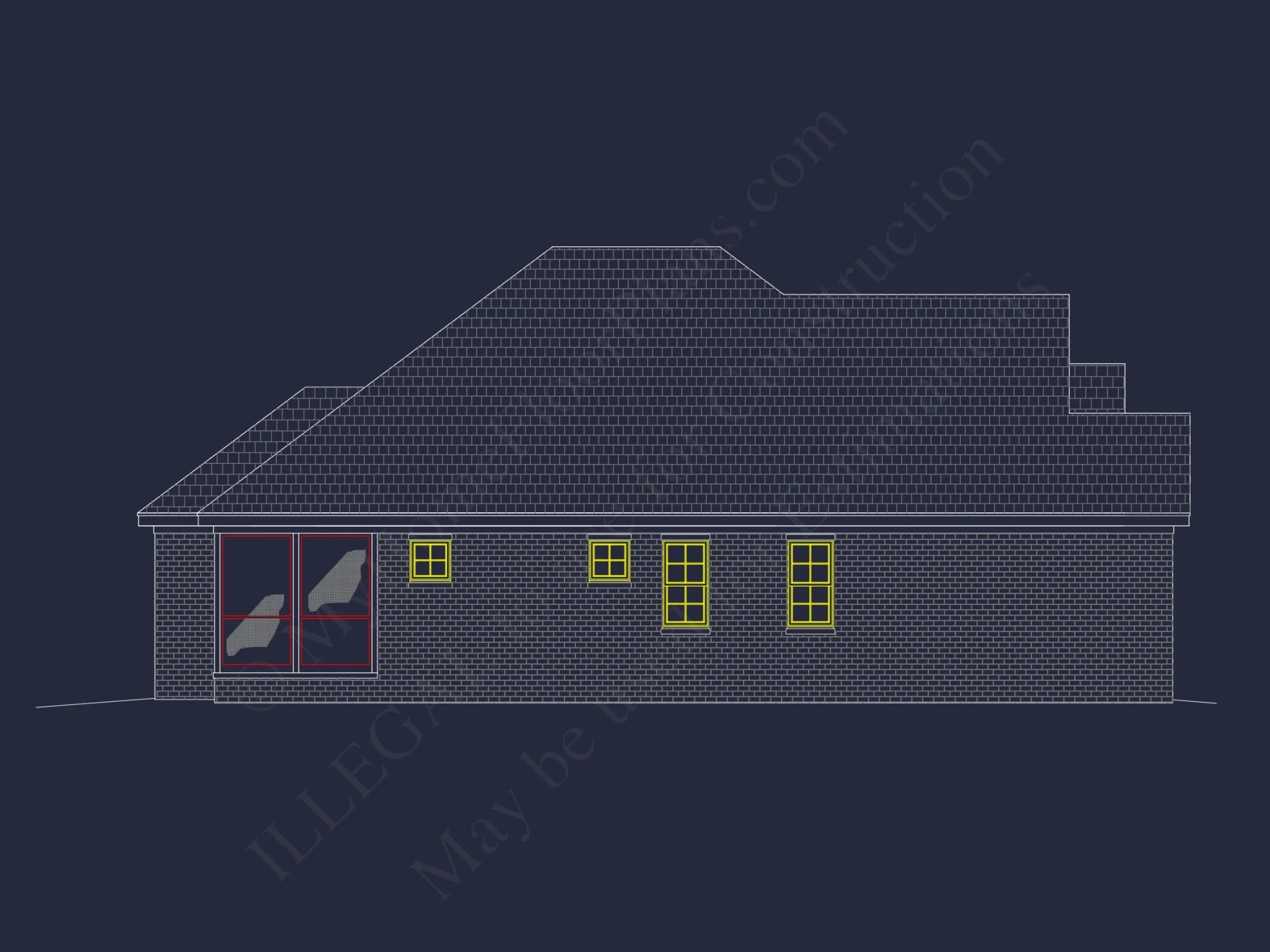 Custom house Floor Plan: CAD Designs and Blueprint Details