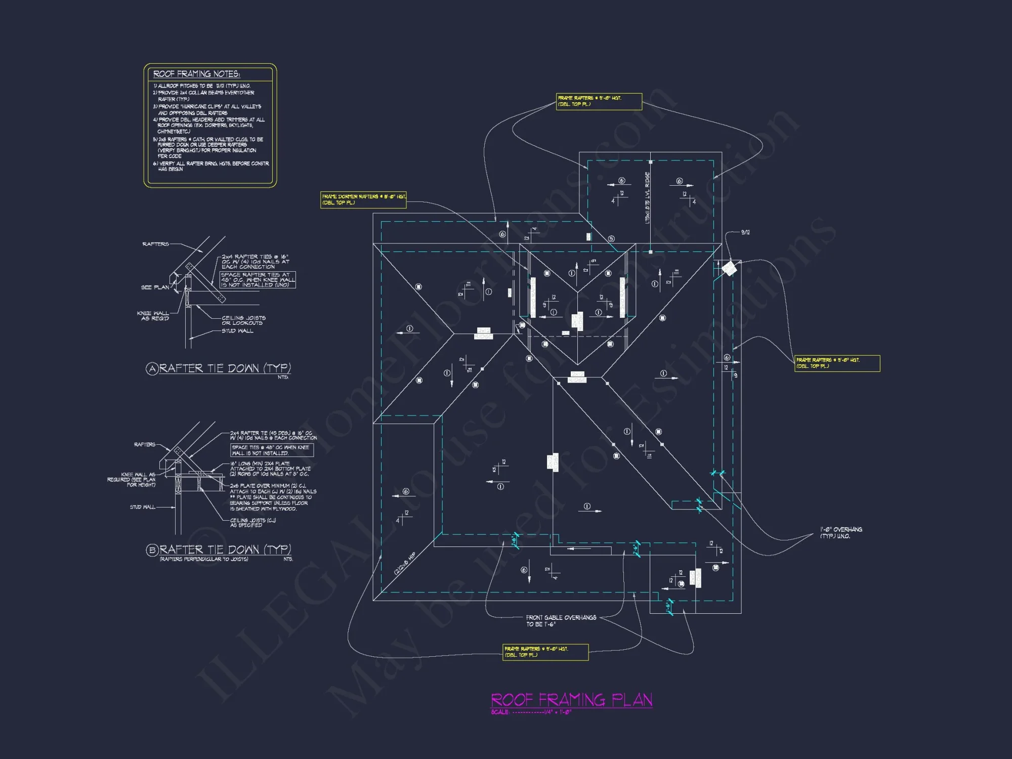 Modern Craftsman house Plan with Detailed Architecture Designs