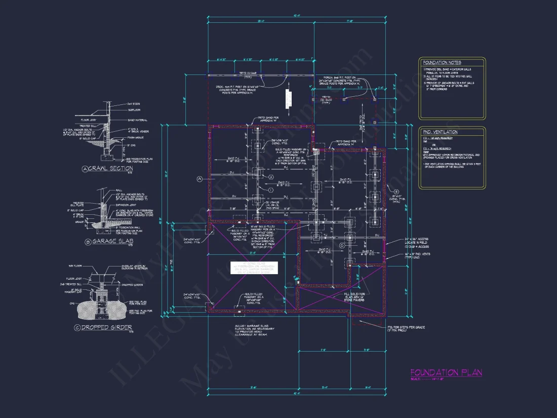 Modern Craftsman house Plan with Detailed Architecture Designs