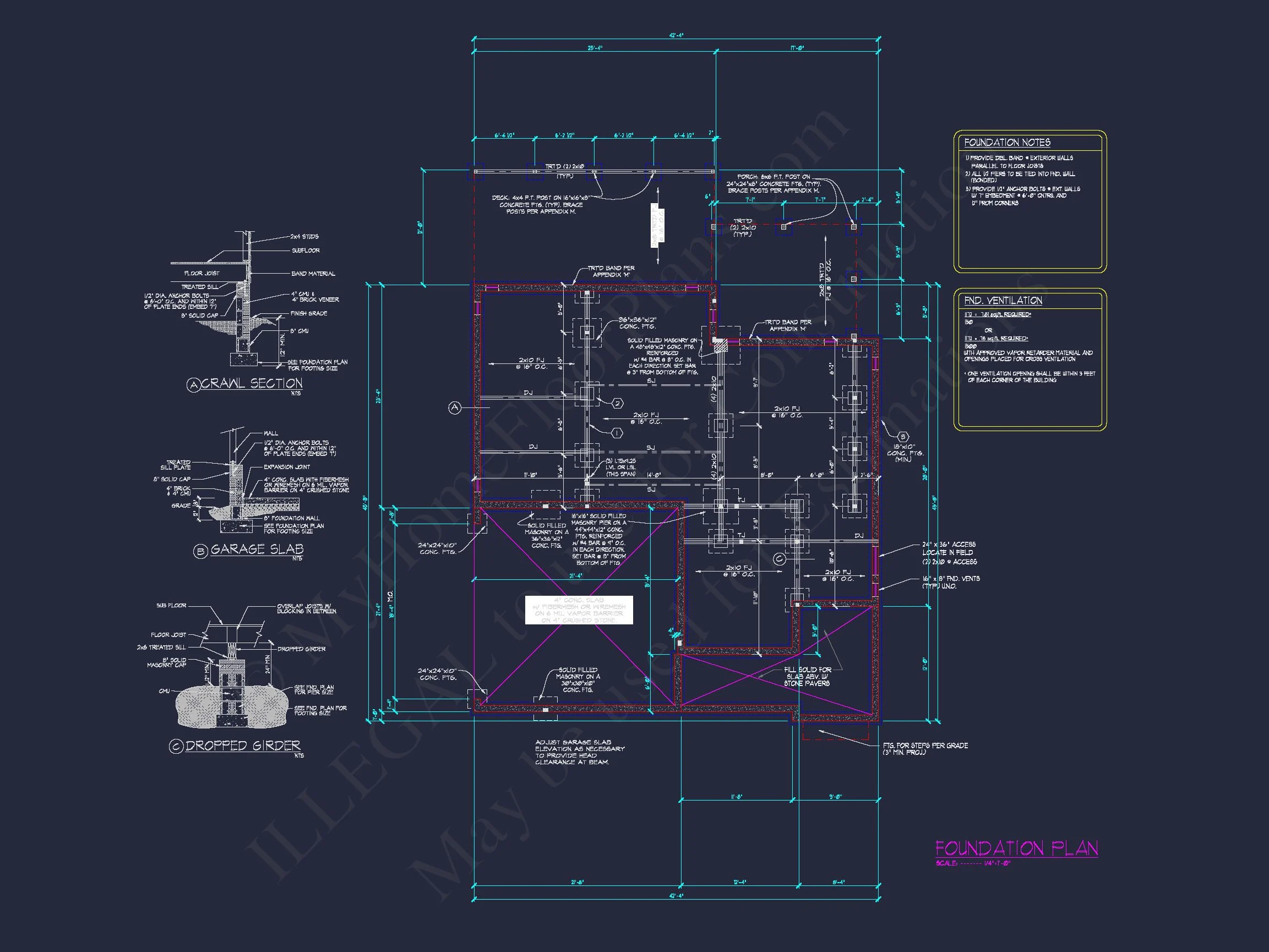 Modern Craftsman house Plan with Detailed Architecture Designs