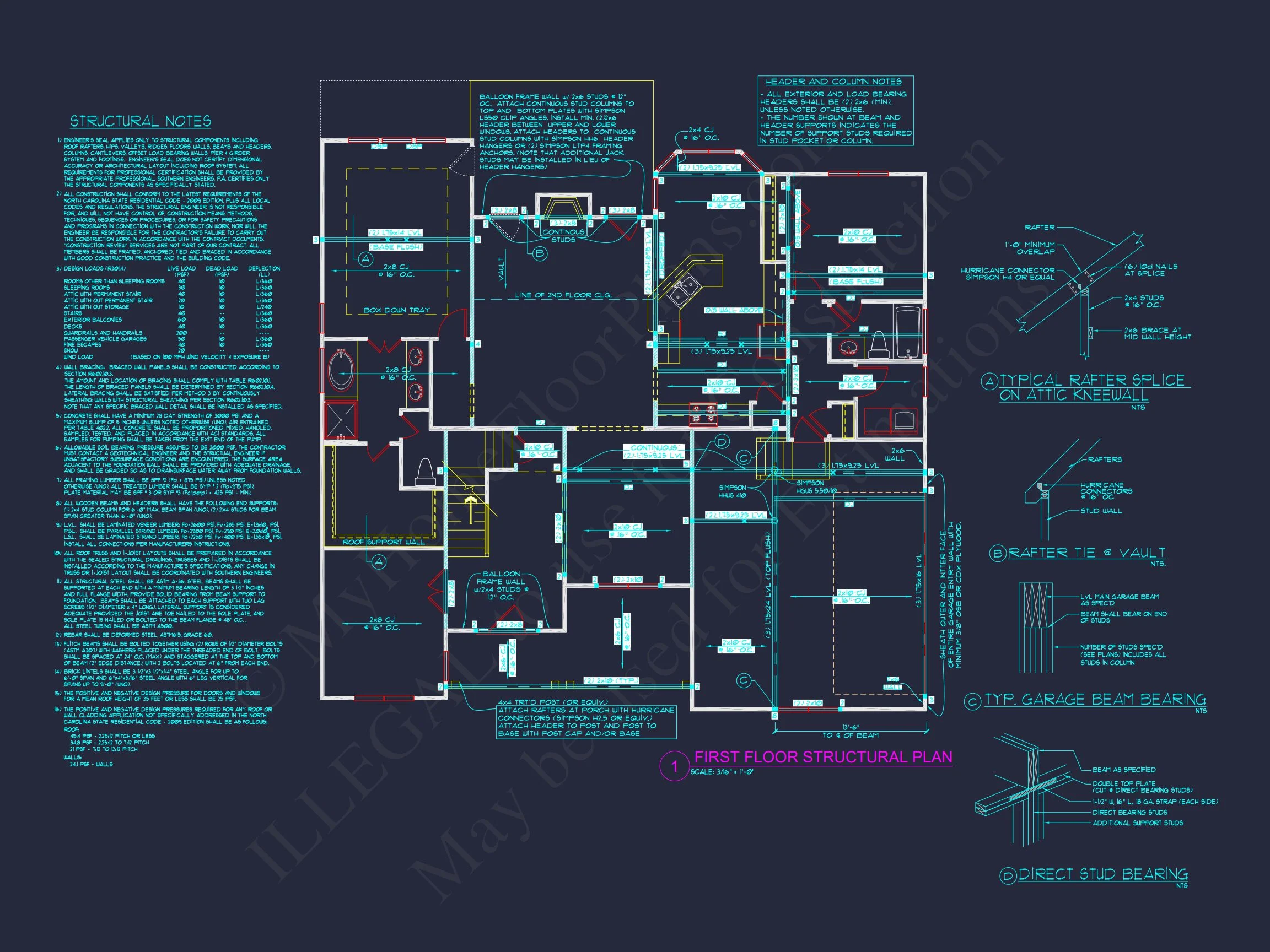 11-1074 HOUSE PLAN - House Floor Plan with CAD and Blueprint for Modern Designs 11 house Floor Plan with CAD and Blueprint for Modern Designs