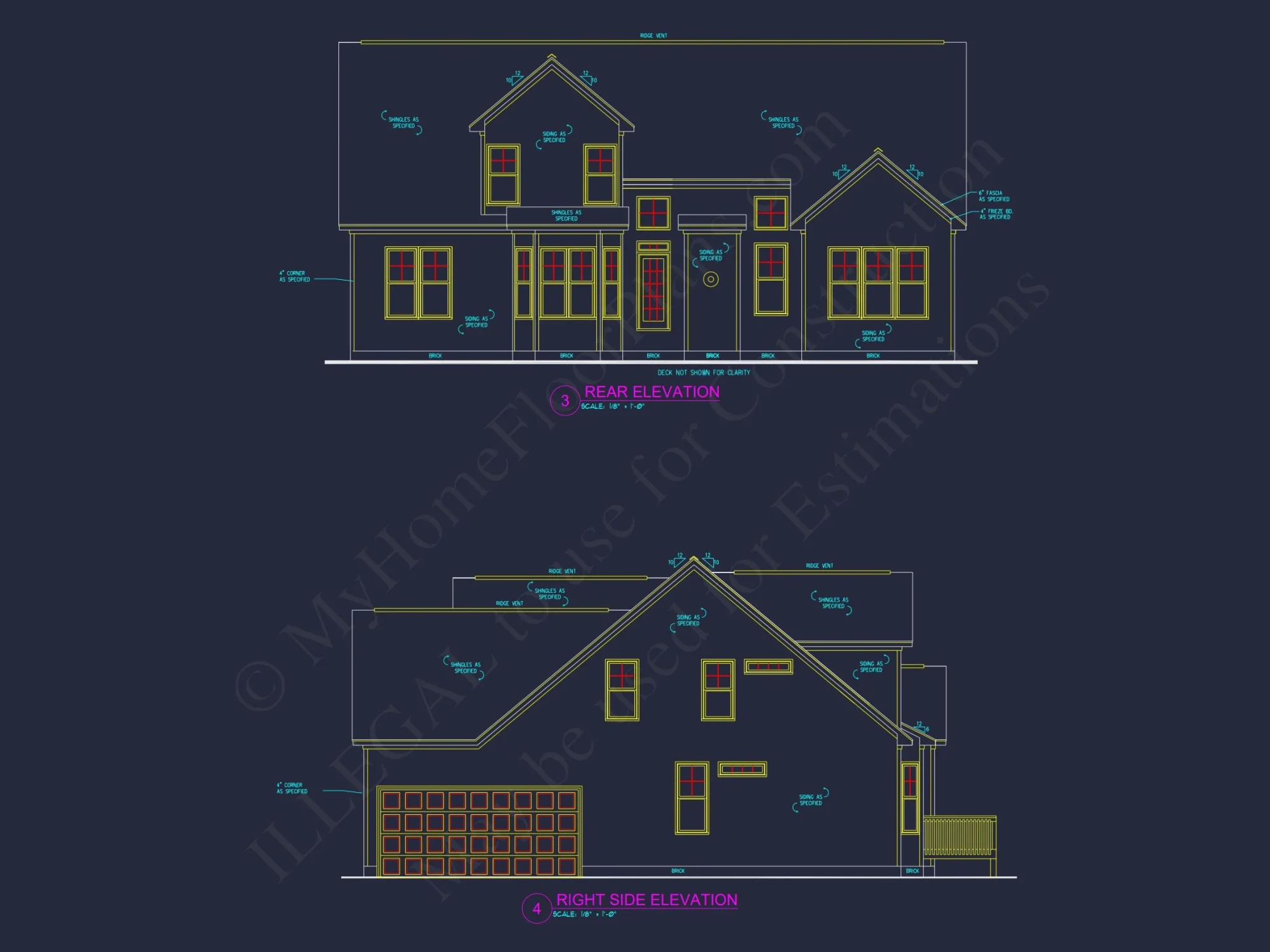 house Floor Plan with CAD and Blueprint for Modern Designs