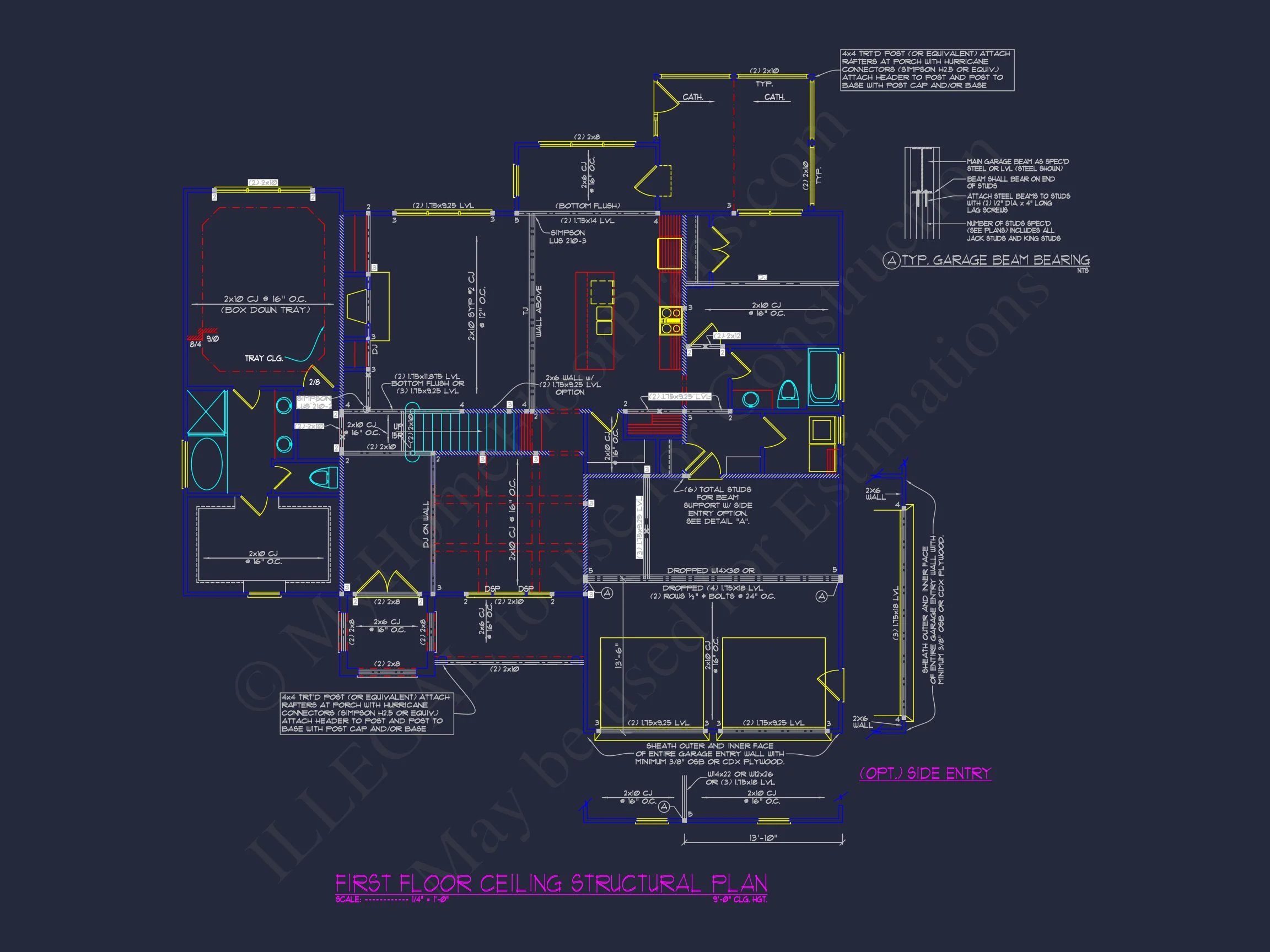 Stunning 5-Bedroom house Plan with Spacious CAD Designs
