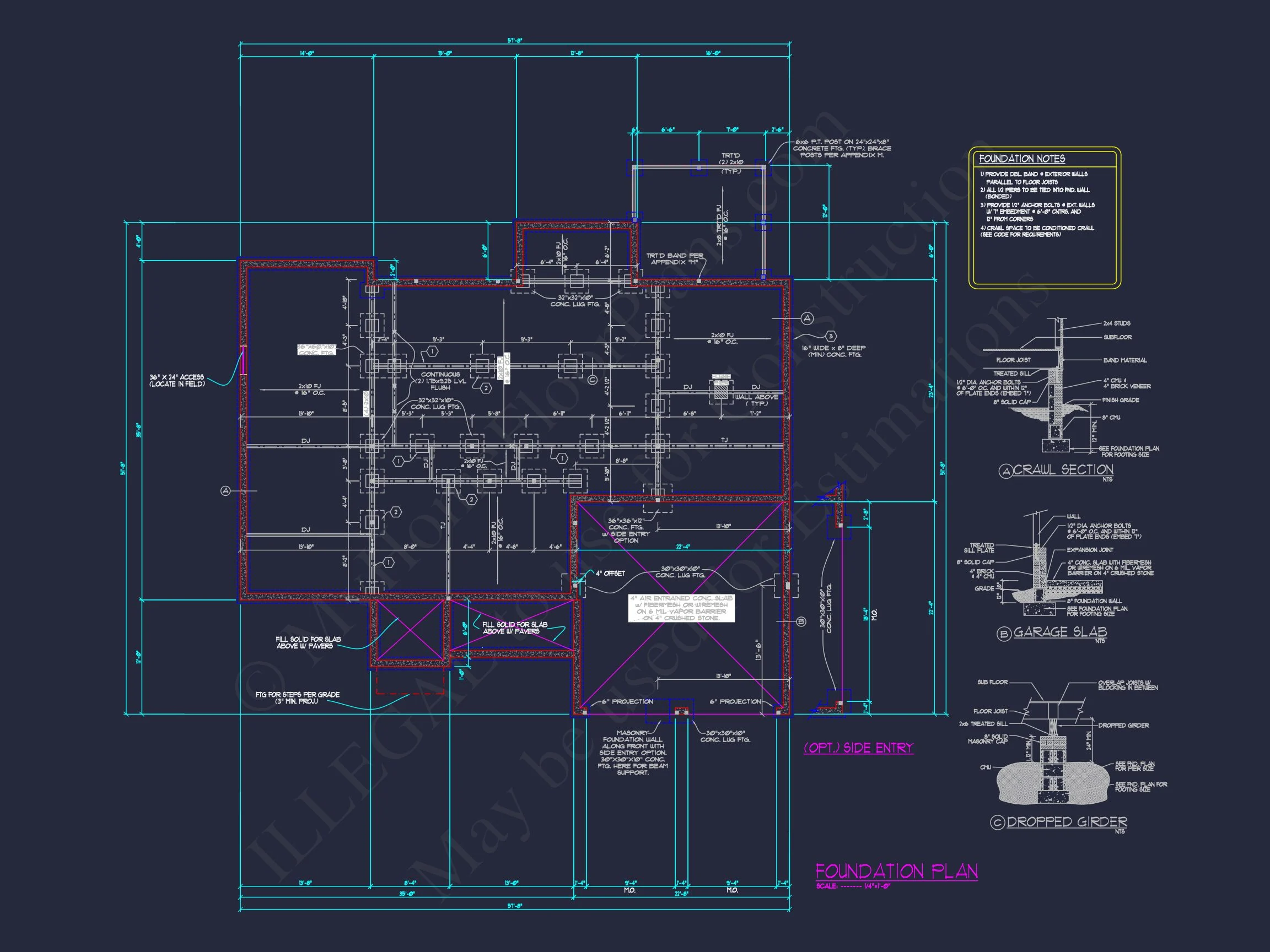 Stunning 5-Bedroom house Plan with Spacious CAD Designs