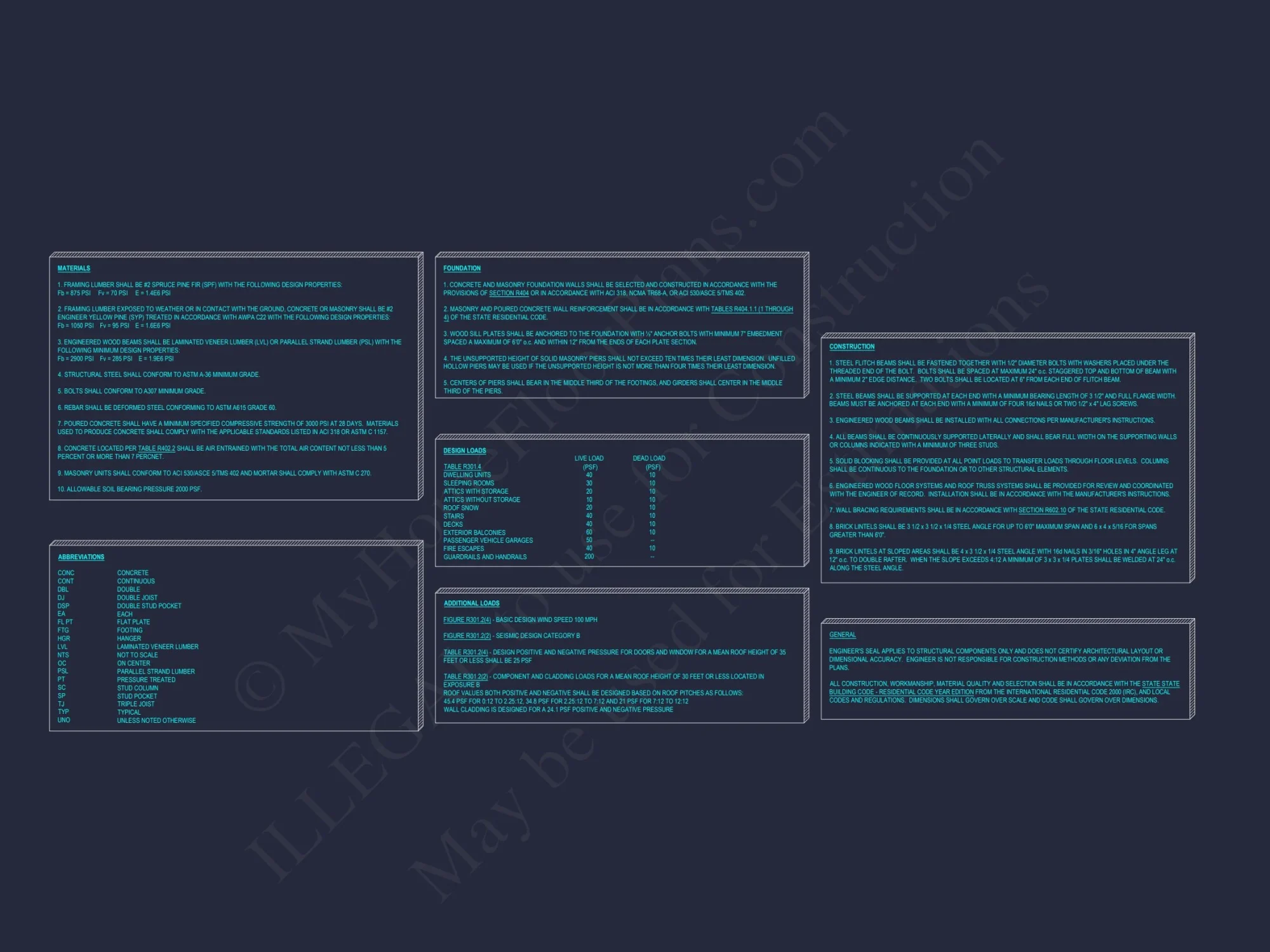 Stunning CAD house Floor Plan with 1.5 Stories and 3 Bedrooms