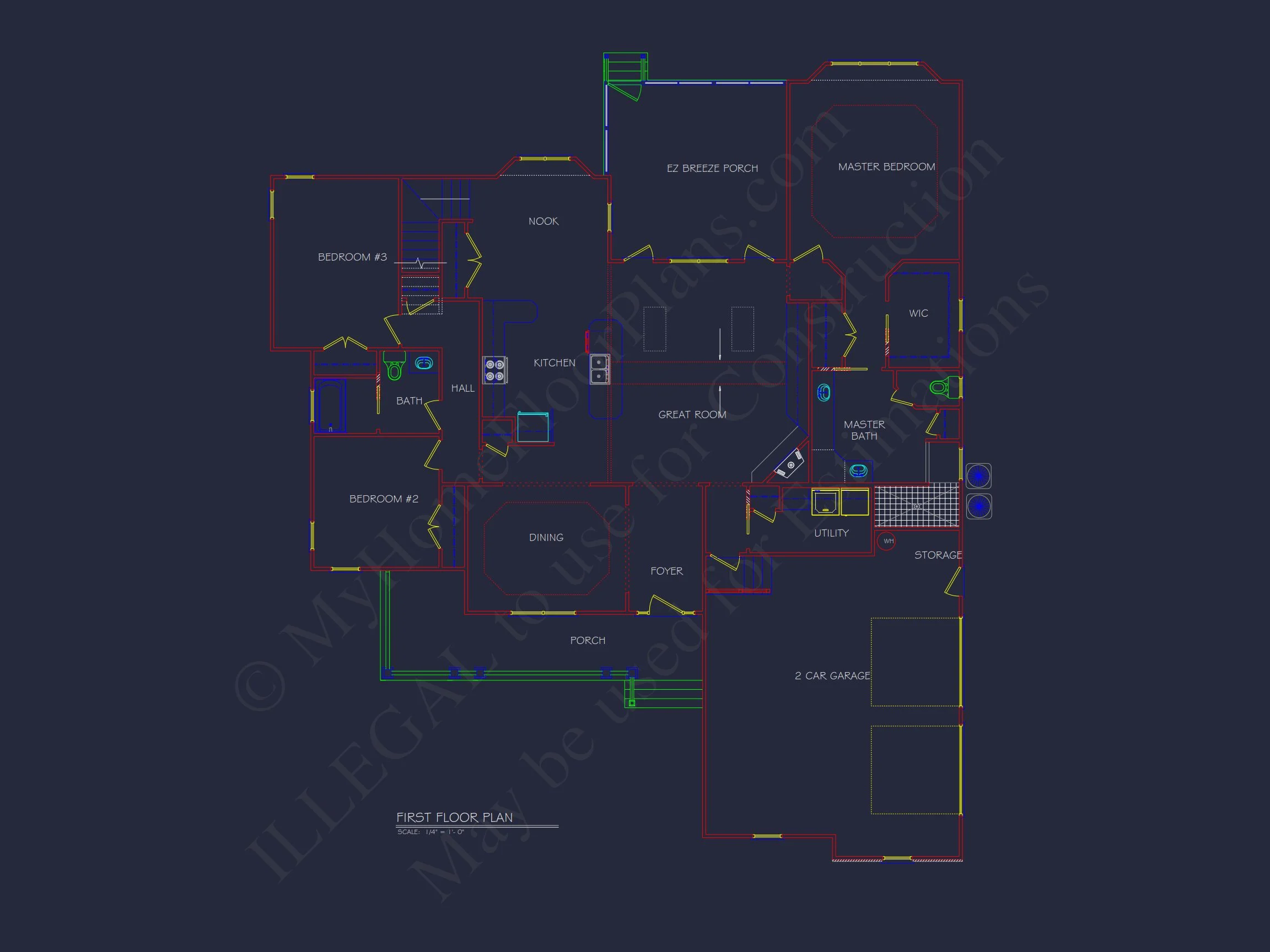 10-1918 HOUSE PLAN - Beautiful House Plan with Detailed CAD Designs and Blueprint 5 Beautiful house Plan with Detailed CAD Designs and Blueprint