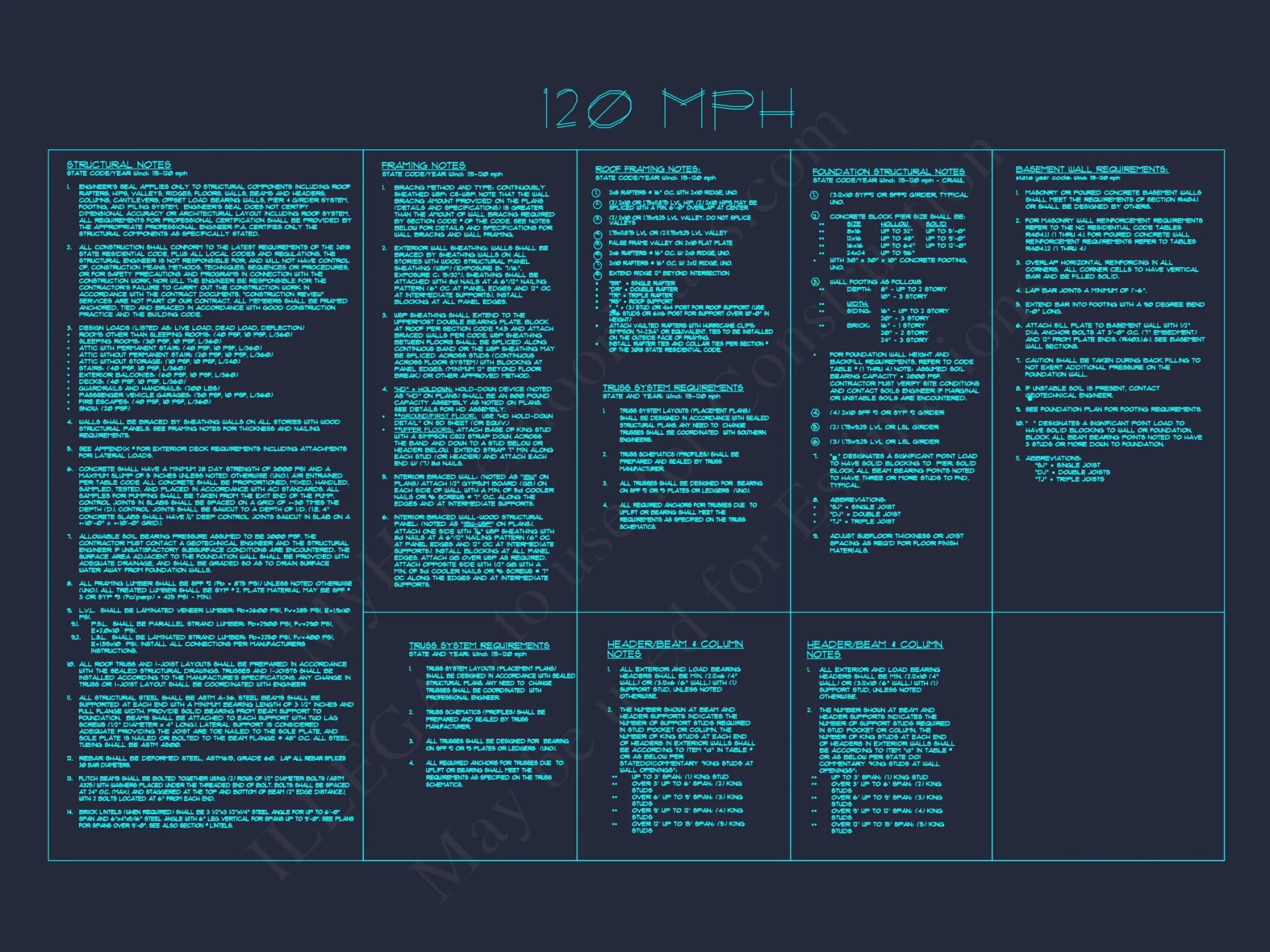 Traditional 2-Story house Plan with 4 Bedrooms and Basement (82'-5"x59'-11")