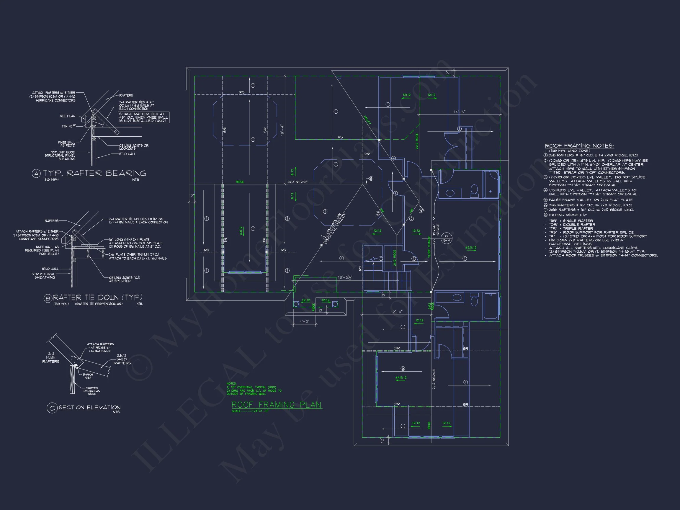 Craftsman house Plan & Blueprint Designs