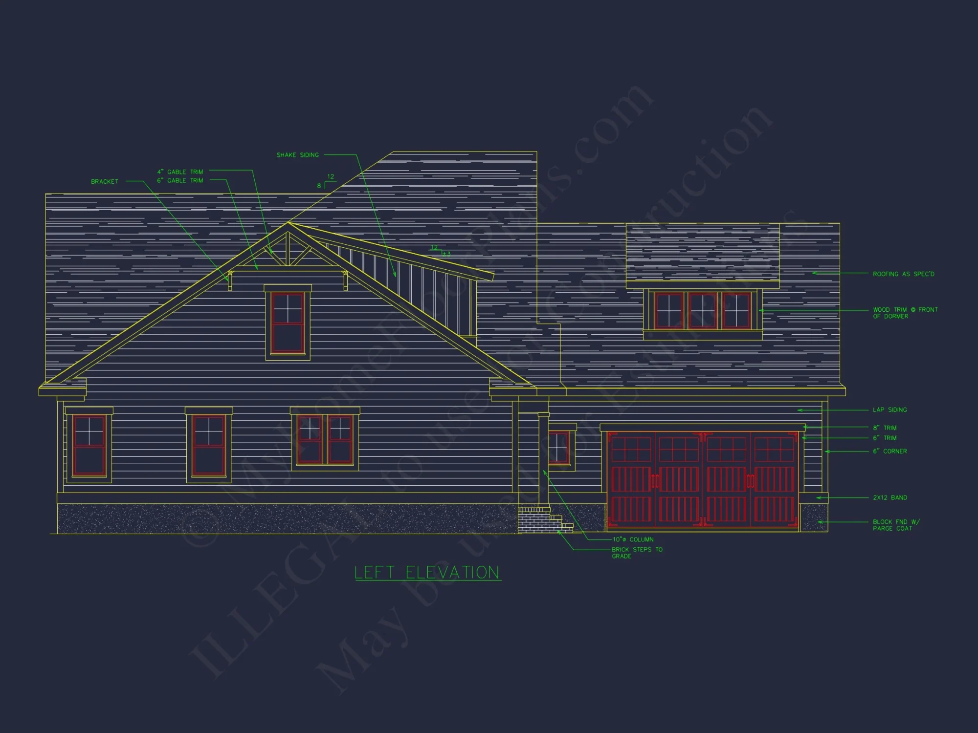 Craftsman house Plan & Blueprint Designs