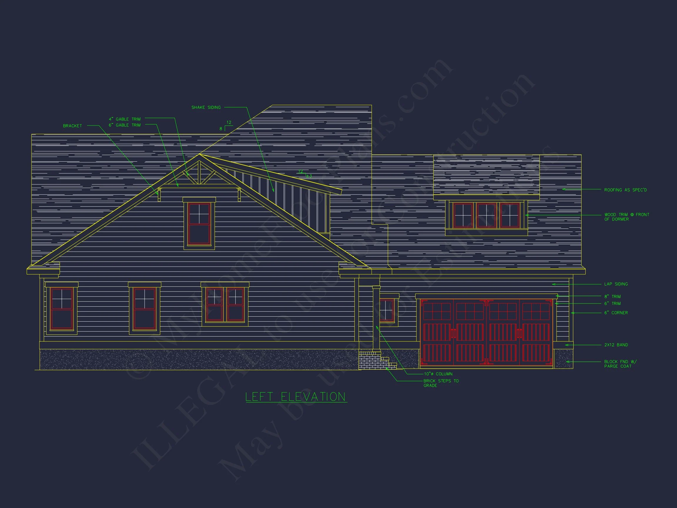 Craftsman house Plan & Blueprint Designs