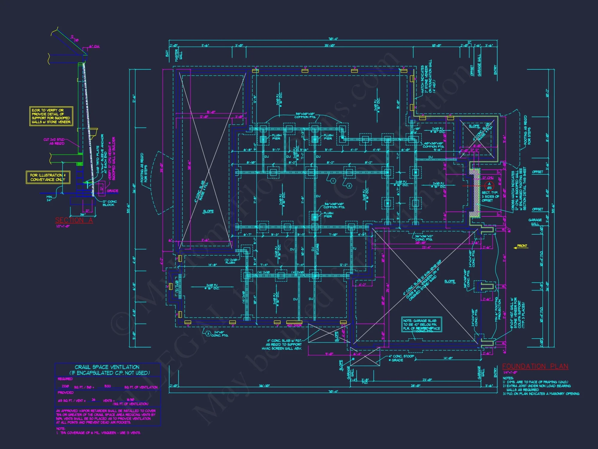 Traditional 2-Story house Plan & Blueprint (4231 Sq Ft) - CAD Designs