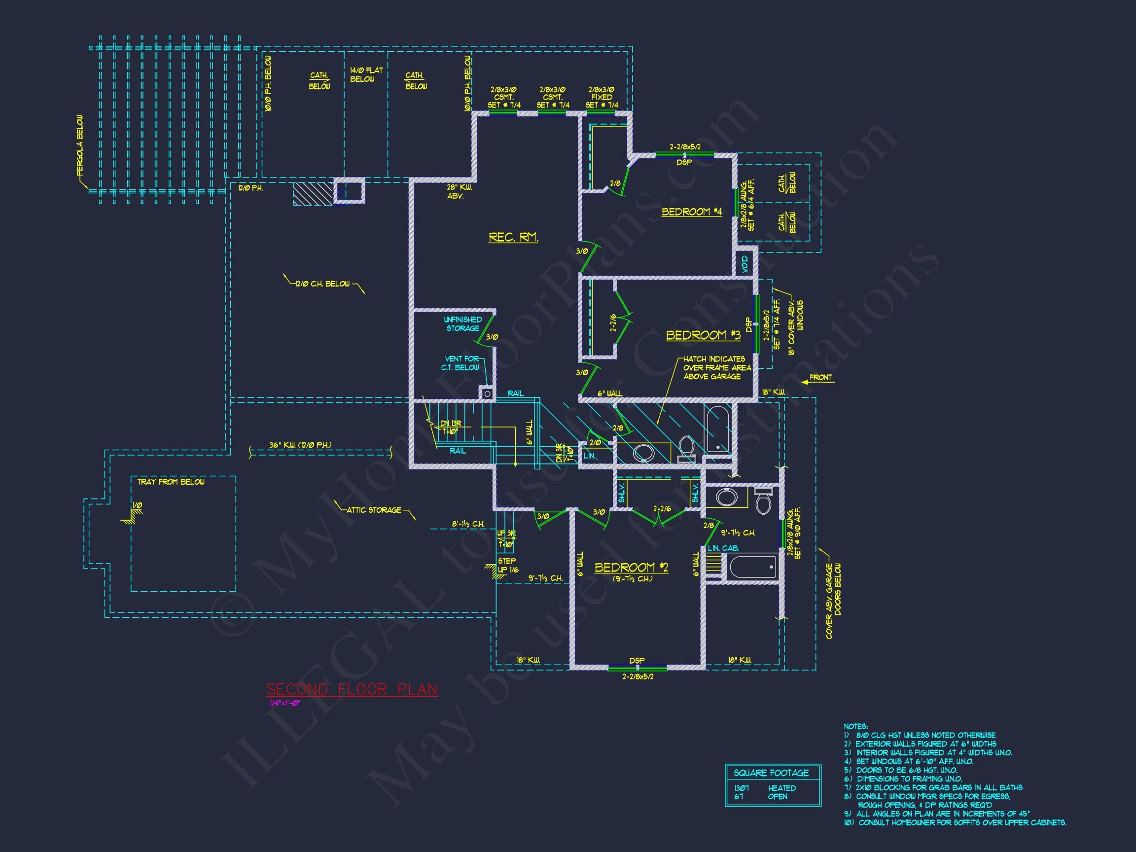 10-1461 HOUSE PLAN - Traditional 2-Story House Plan & Blueprint (4231 Sq Ft) - CAD Designs 10 Traditional 2-Story house Plan & Blueprint (4231 Sq Ft) - CAD Designs