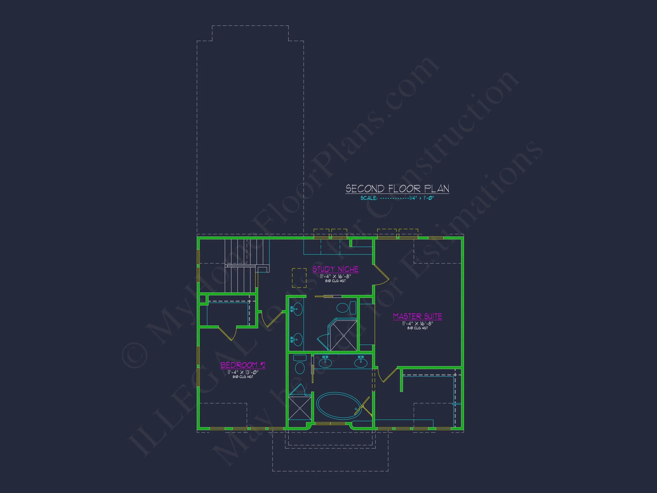 10-1389B HOUSE PLAN - Stylish House Plan With 2 Floors, CAD Designs & Blueprints 11 Stylish house Plan With 2 Floors, CAD Designs & Blueprints