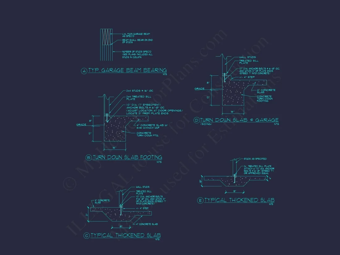 2575 SF Traditional 2-Story house Plan with 4 Beds & 3 Baths