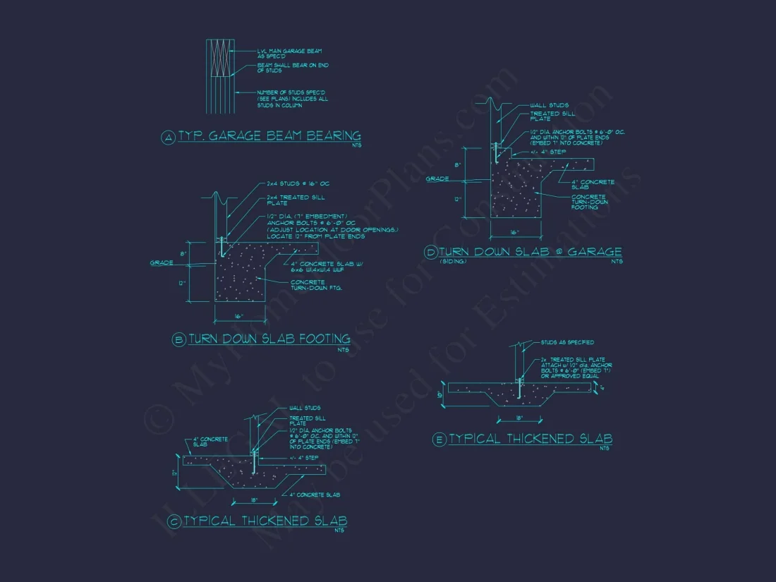 2 Story Traditional house Plan with 4 Bedrooms and Open Floor Plan