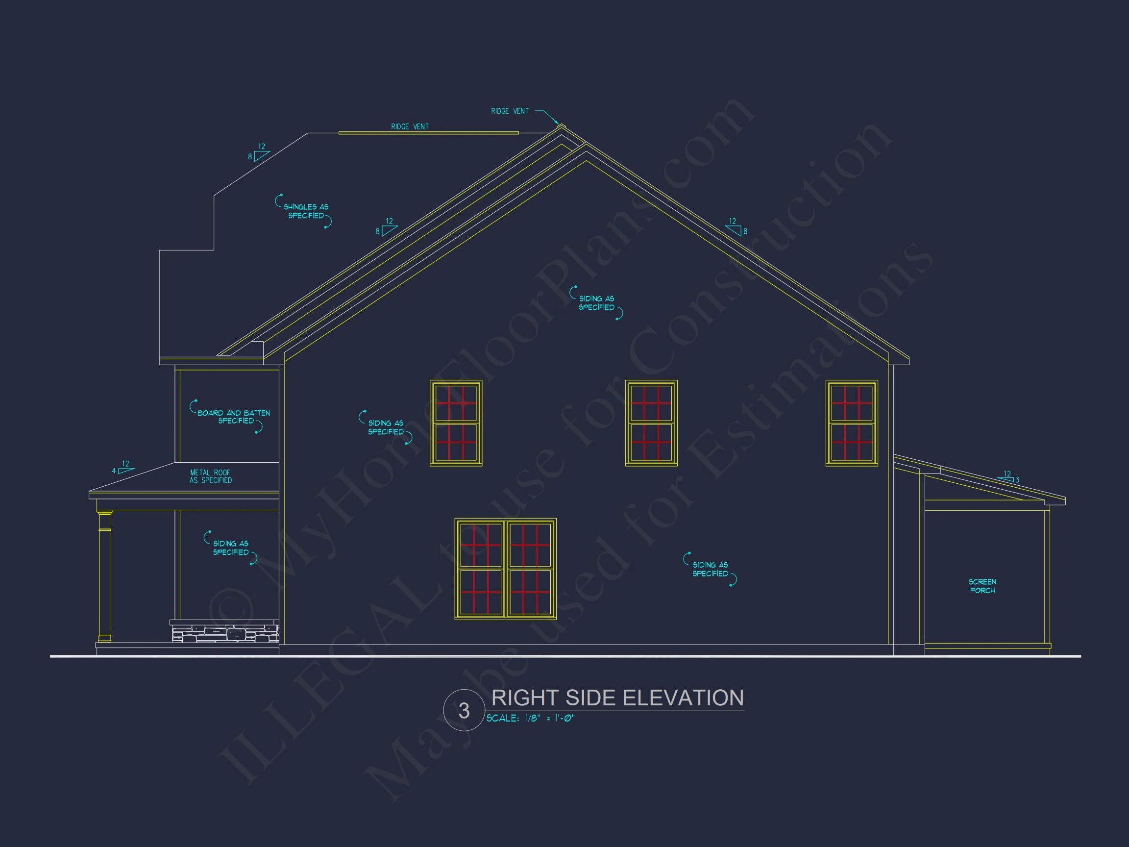 9-1756 HOUSE PLAN - 2-Story Traditional House Plan with 4 Bedrooms and Open Floor Plan 6 2-Story Traditional house Plan with 4 Bedrooms and Open Floor Plan