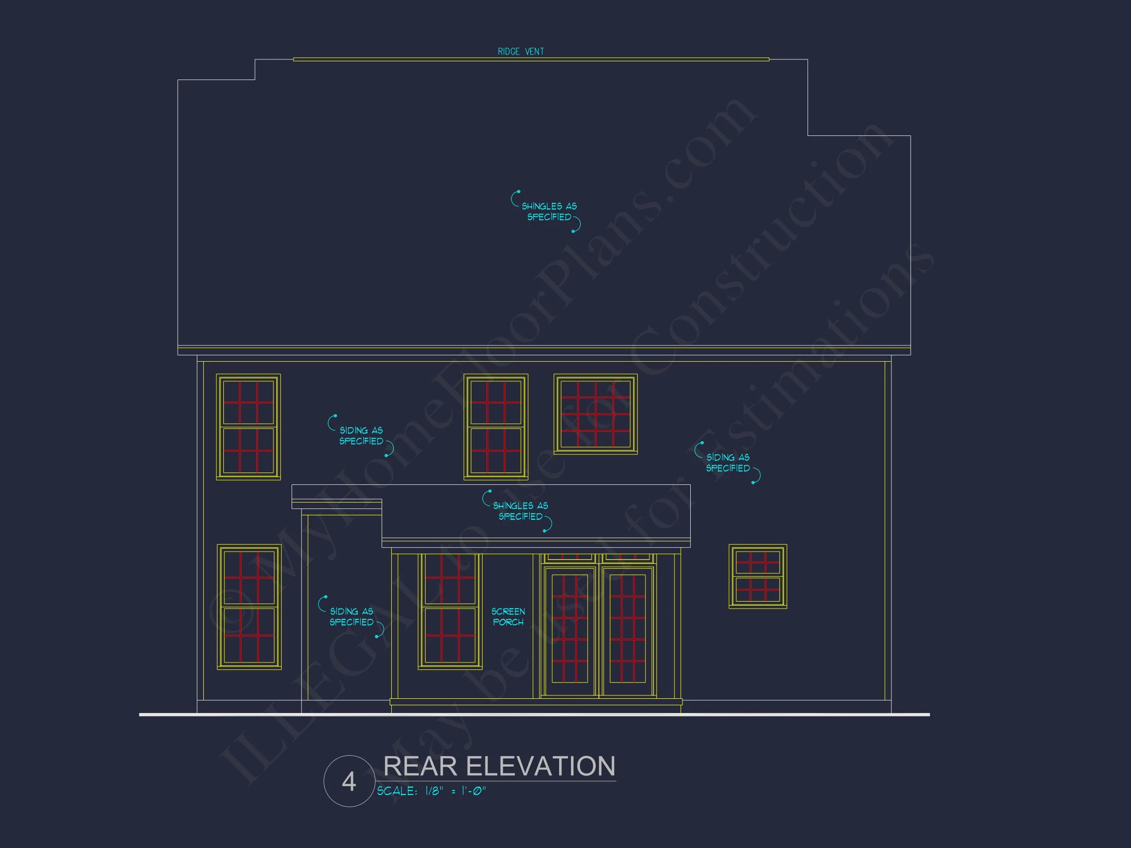 9-1756 HOUSE PLAN - 2-Story Traditional House Plan with 4 Bedrooms and Open Floor Plan 5 2-Story Traditional house Plan with 4 Bedrooms and Open Floor Plan