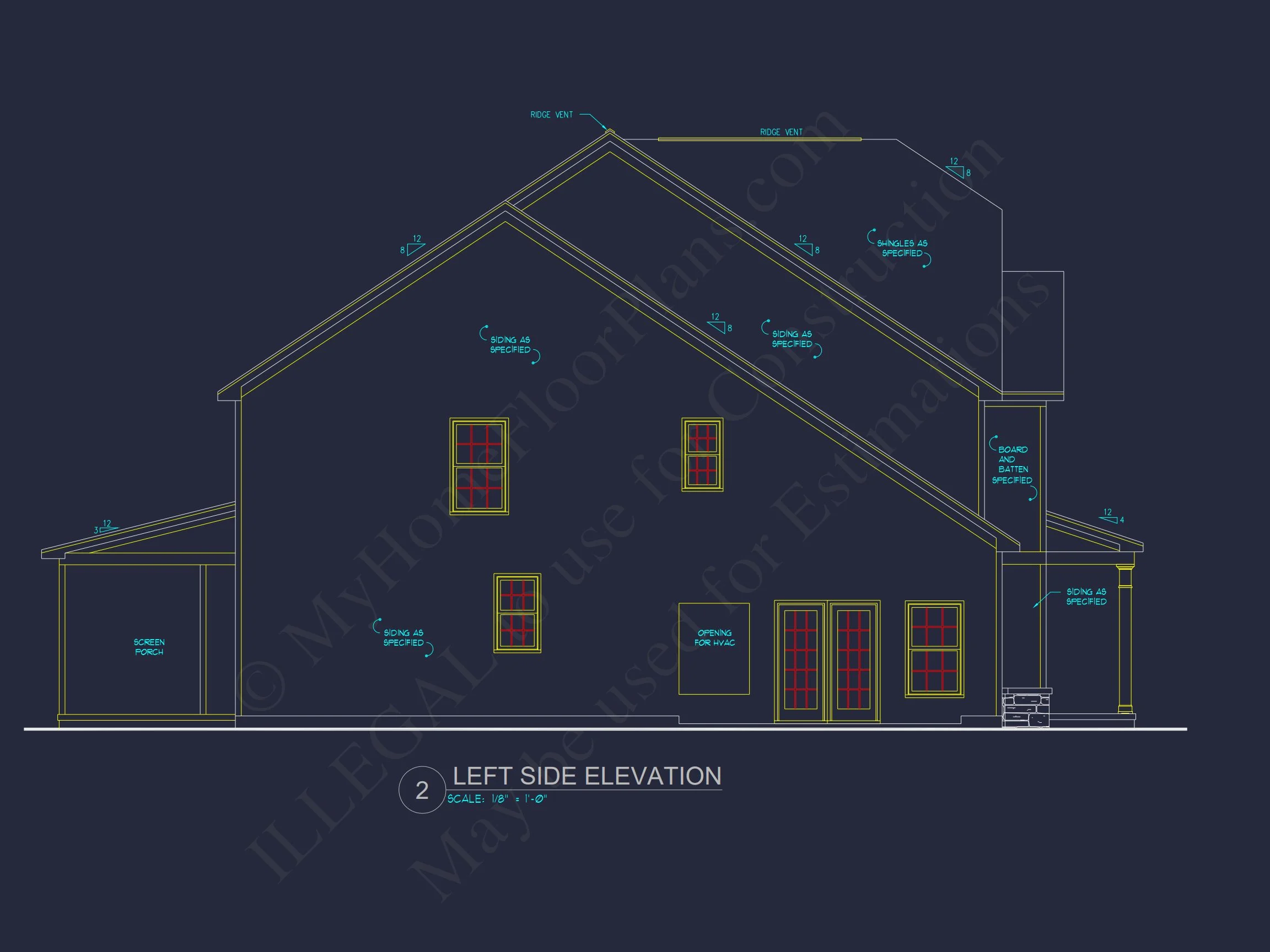 9-1756 HOUSE PLAN - 2-Story Traditional House Plan with 4 Bedrooms and Open Floor Plan 4 2-Story Traditional house Plan with 4 Bedrooms and Open Floor Plan