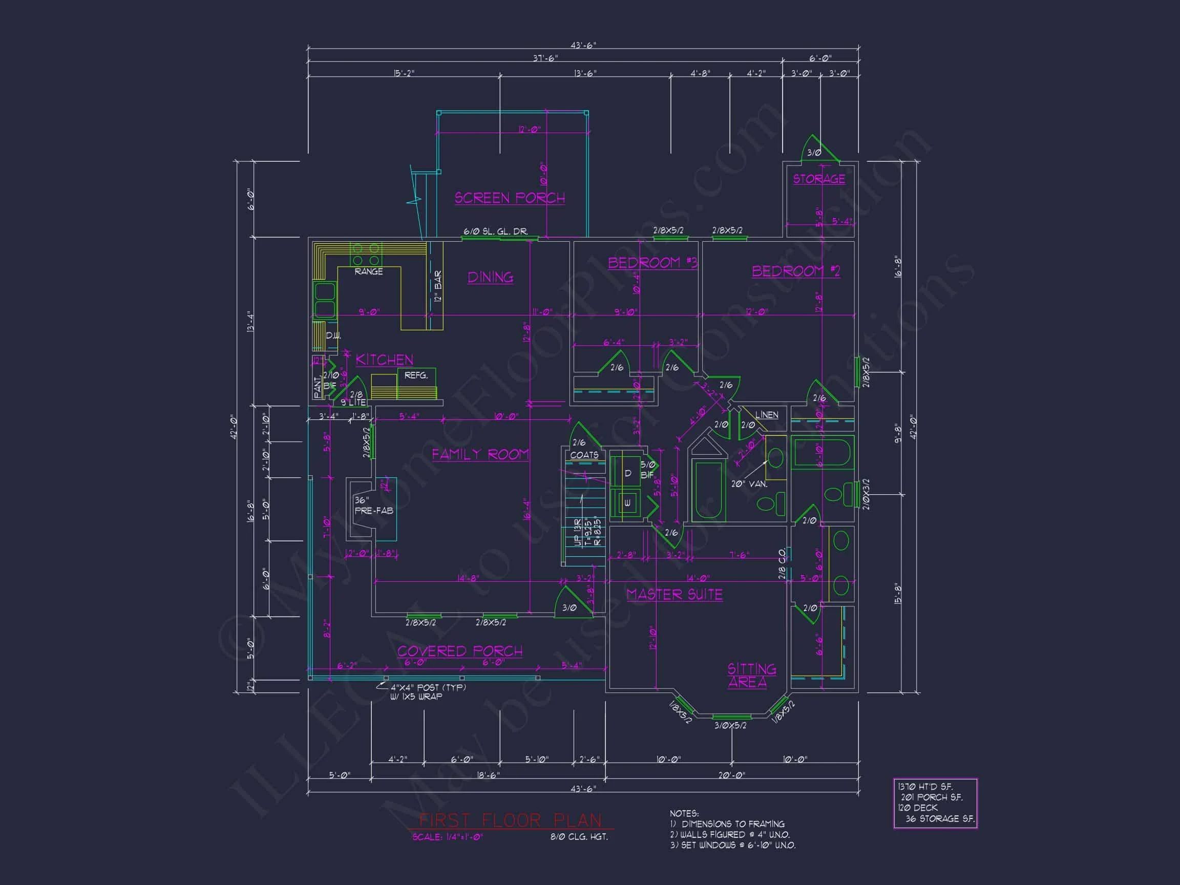 Cape Cod Home Plan - 3-Bed, 2-Bath, 1,850 SF 27 Beautiful 2-Story house Plan with CAD Designs and Blueprint