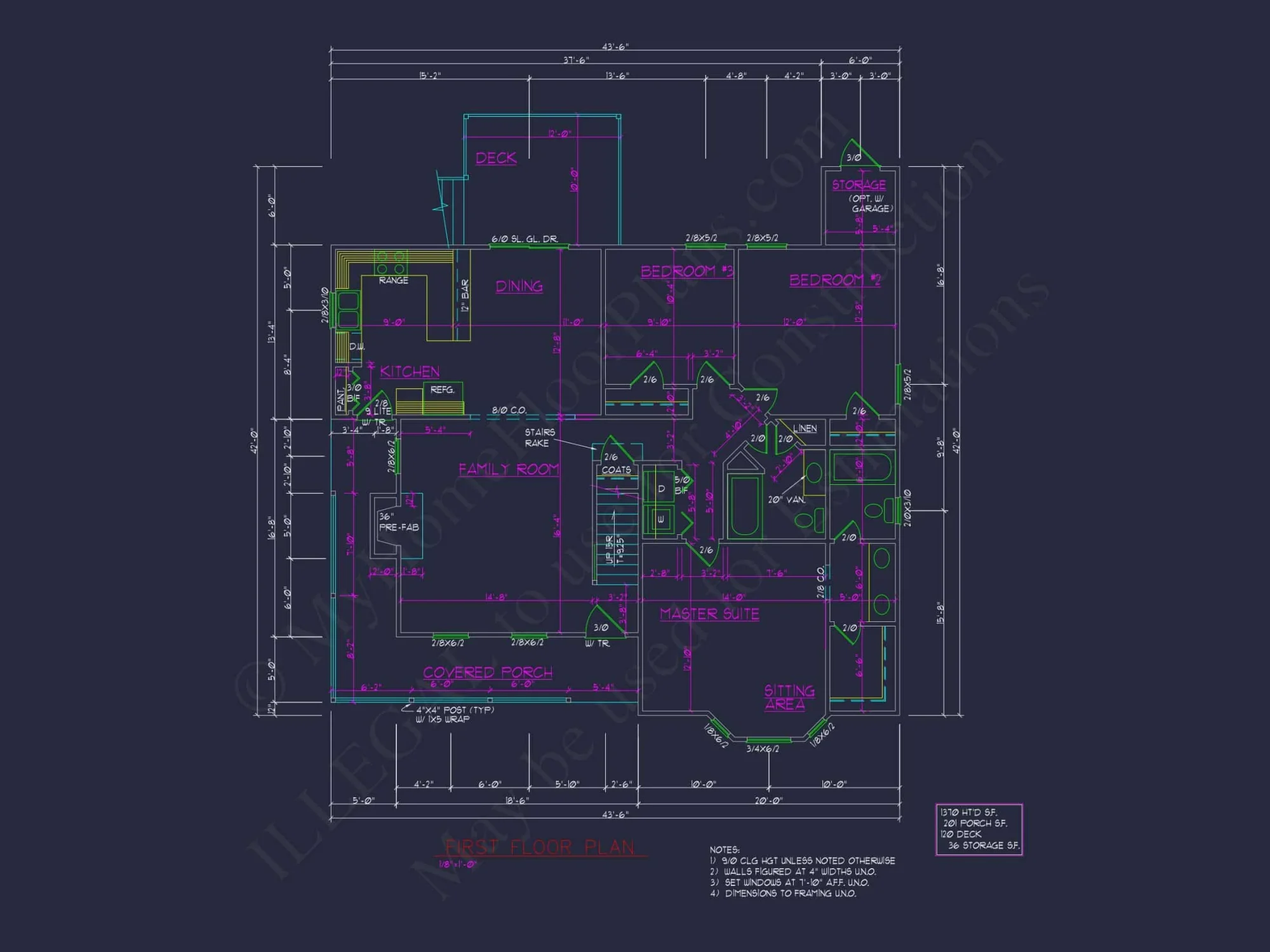 Beautiful 2-Story house Plan with CAD Designs and Blueprint