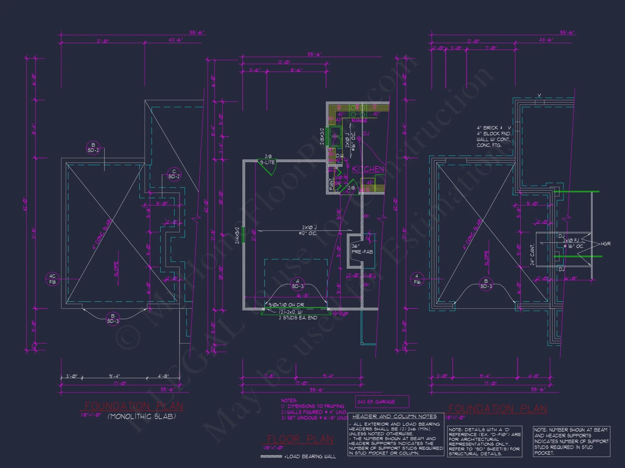 Beautiful 2-Story house Plan with CAD Designs and Blueprint