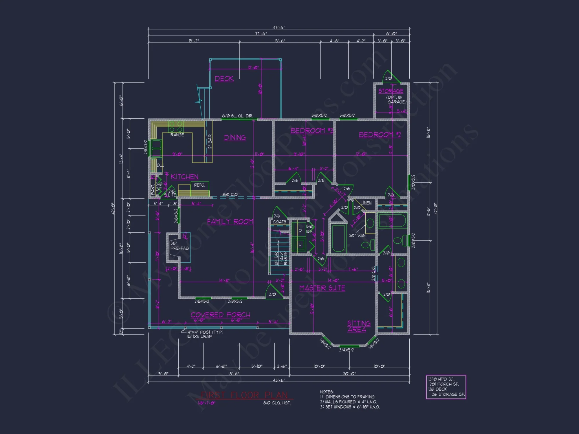 Beautiful 2-Story house Plan with CAD Designs and Blueprint