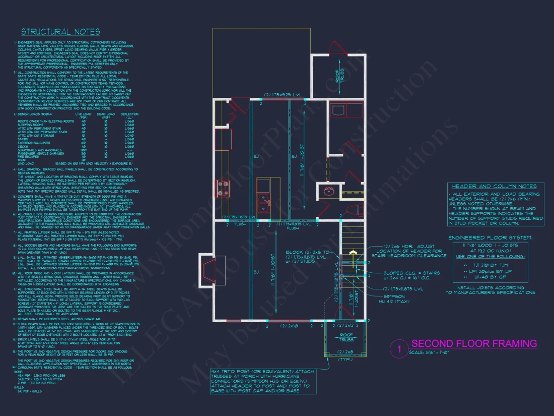2-Story 3-Bedroom house Plan with Patio - 1384 Sq Ft