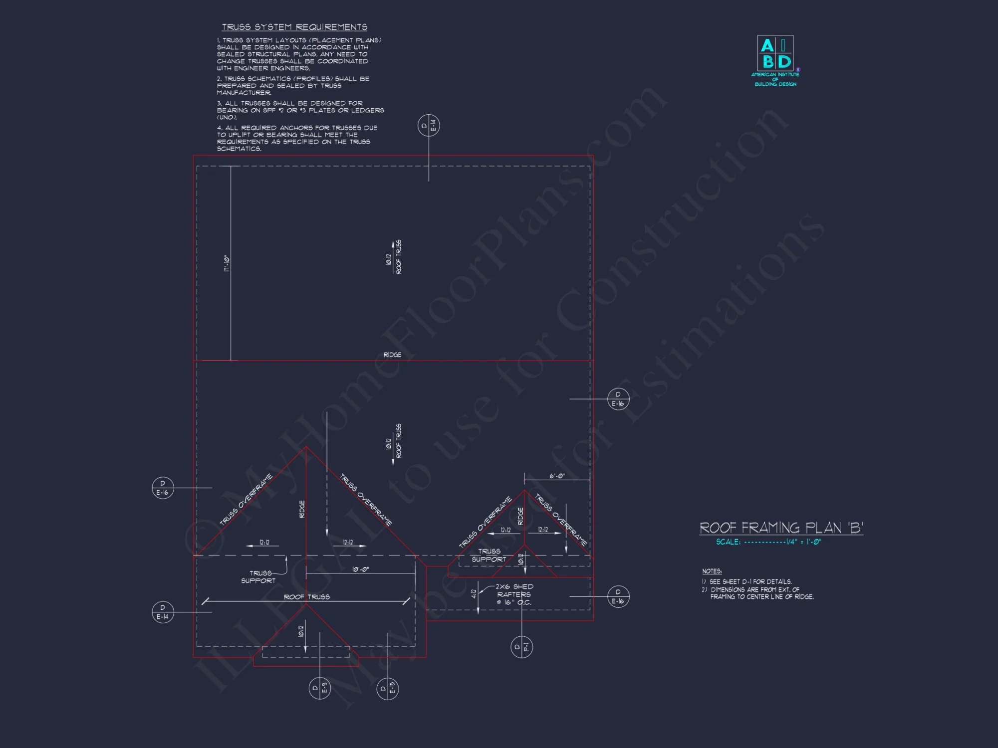 2 Story 3 Bed, 3 Bath house Plan & Blueprint Design