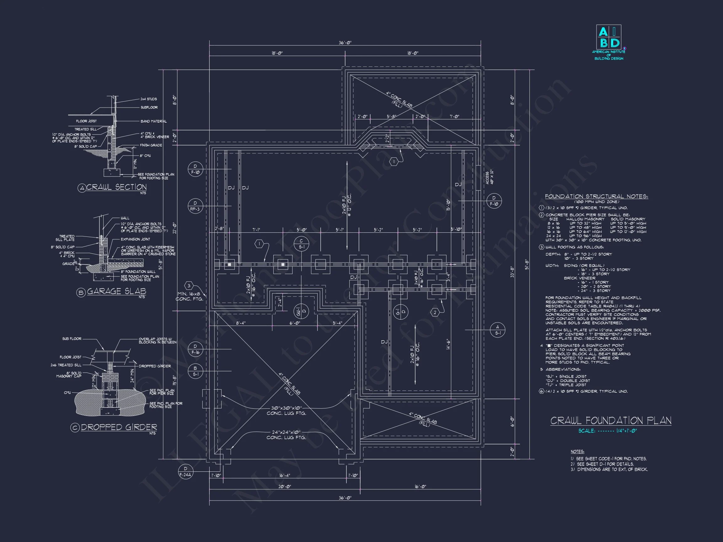 9-1463 HOUSE PLAN - 2 Story 3 Bed, 3 Bath House Plan & Blueprint Design | 2412 Sq Ft 10 2412 Sq Ft
