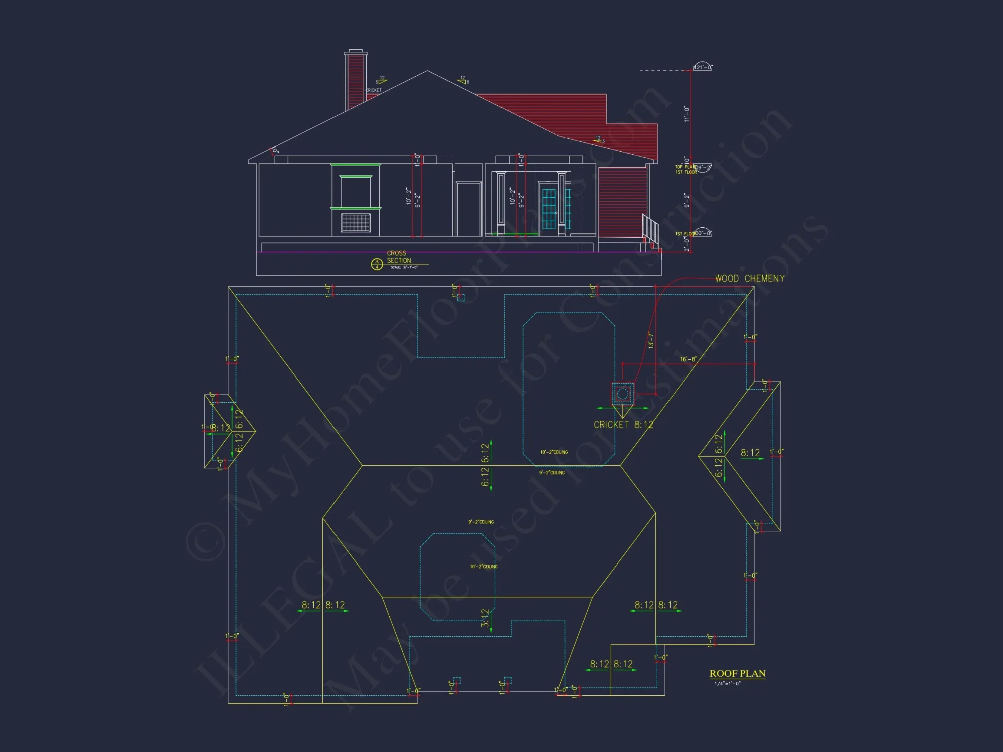 Traditional Ranch house Plan - 2539 Sq Ft - 4 Bed, 3 Bath - Blueprint & CAD Designs