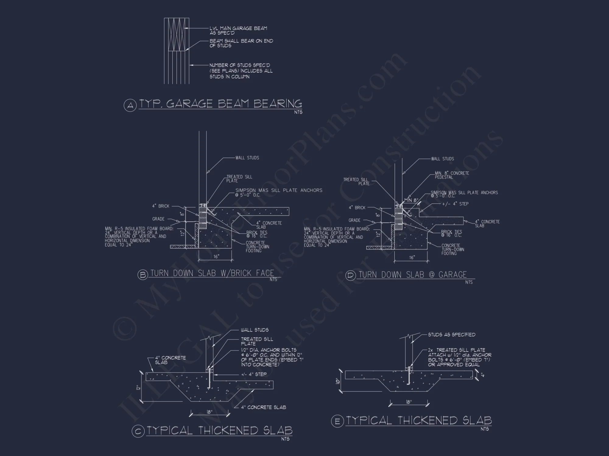 2 Story Craftsman house Plan - 2525 Sq Ft, 4 Beds, 3 Baths, 2 Car Garage Blueprint Design