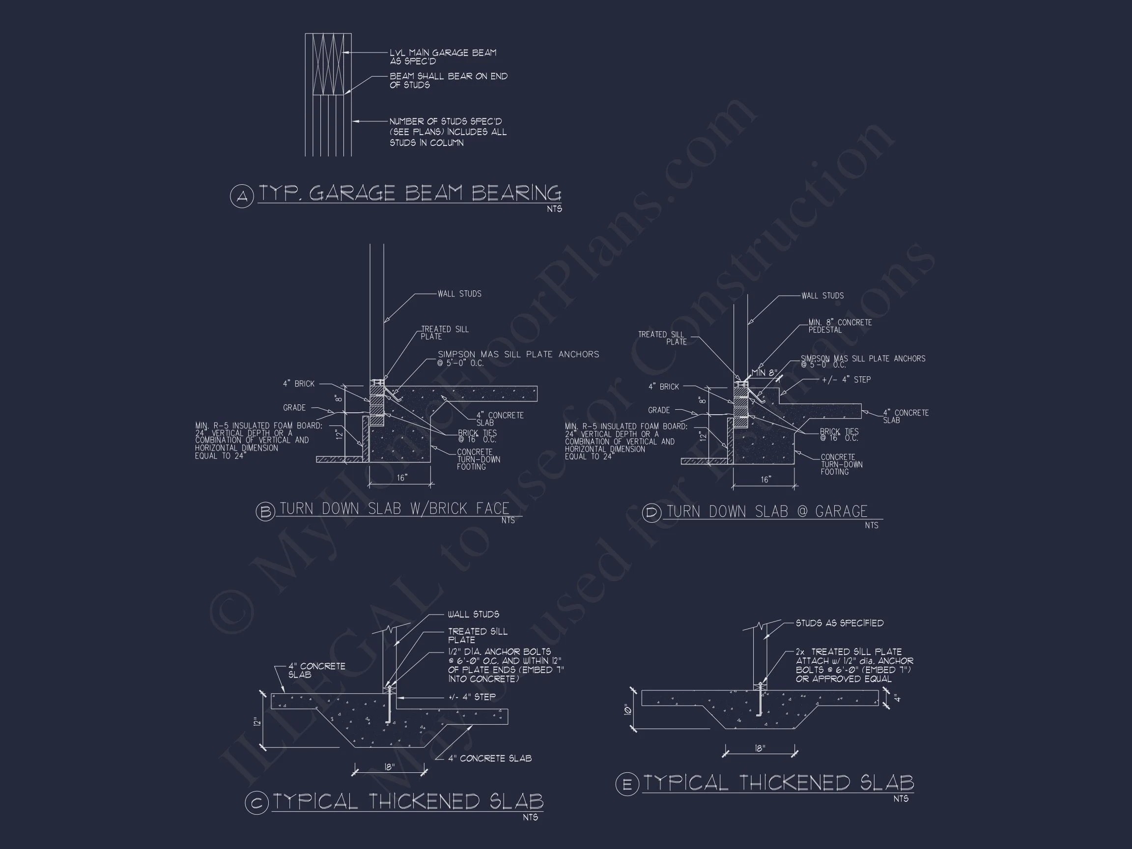 9-1202A HOUSE PLAN -Modern Farmhouse Plan - 4-Bed, 3-Bath, 2,525 SF 16 2 Story Craftsman house Plan - 2525 Sq Ft, 4 Beds, 3 Baths, 2 Car Garage Blueprint Design
