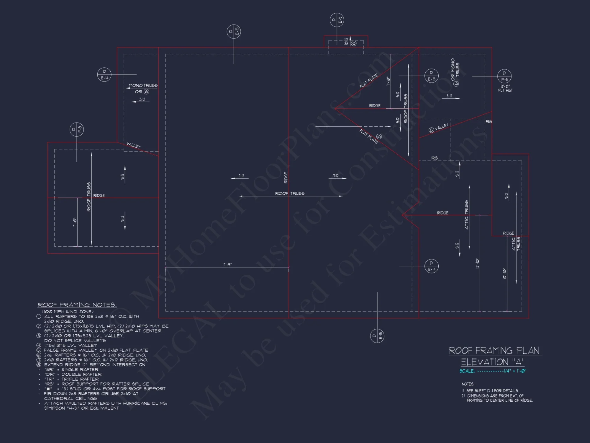 2 Story, 4 Bed, 3 Bath house Plan w/Garage