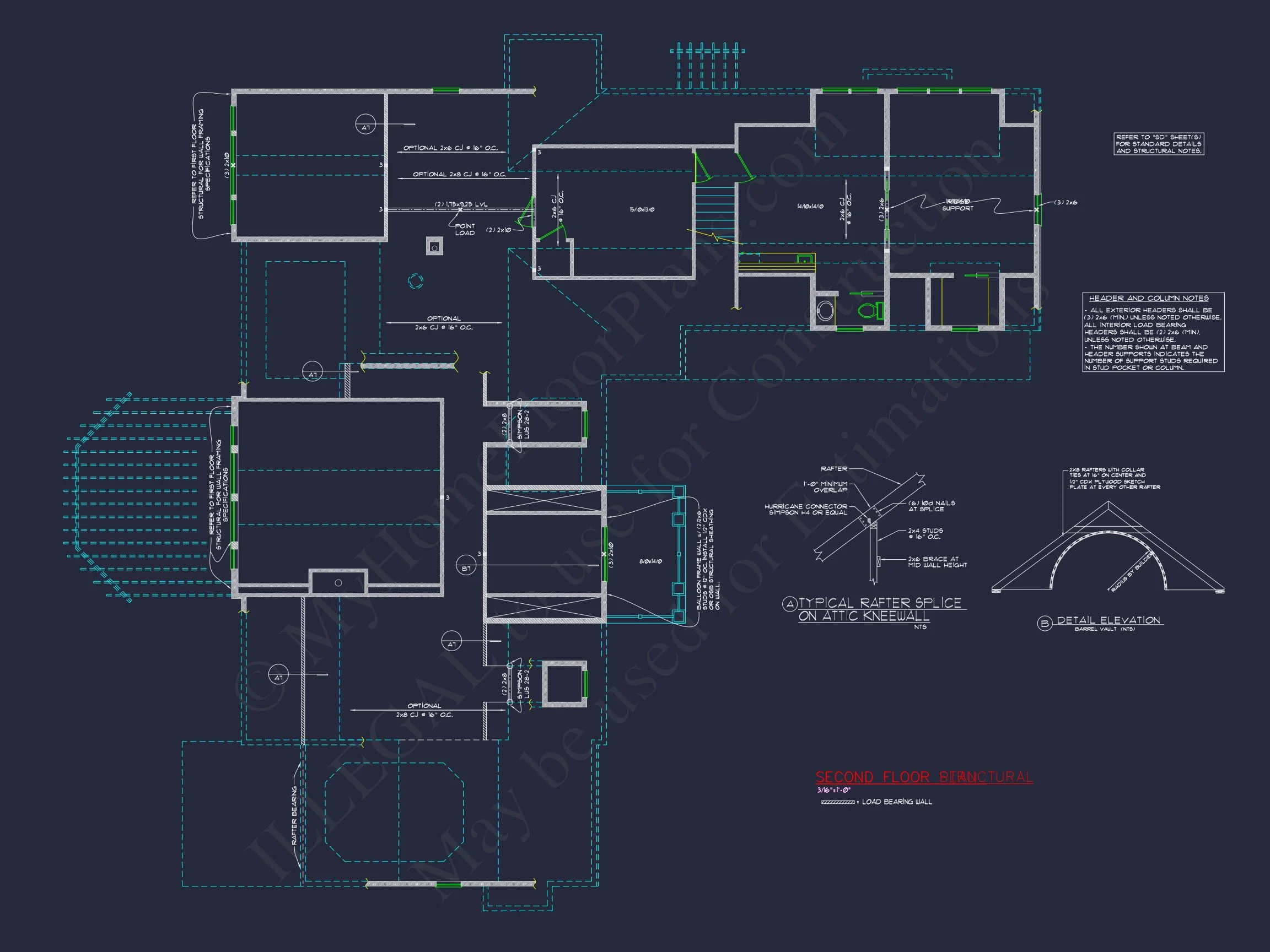 9-1112 HOUSE PLAN - Modern Farmhouse Plan - 4-Bed, 3-Bath, 3,321 SF 13 Traditional 2-Story house Plan with Open Floor Plan - 3321 Sq Ft