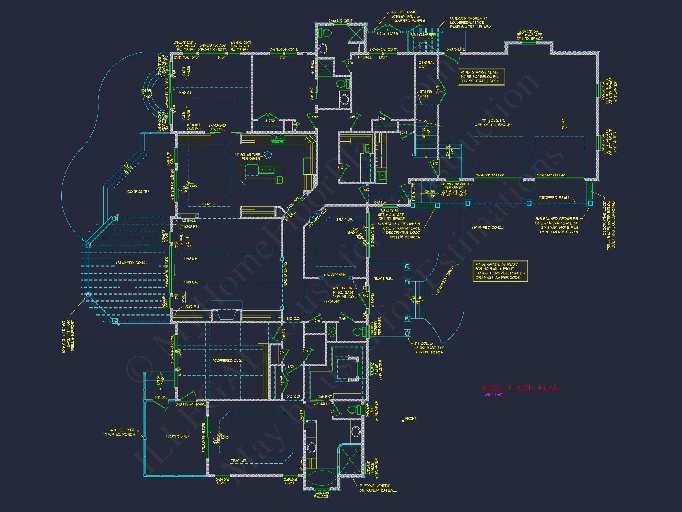 9-1112 HOUSE PLAN - Modern Farmhouse Plan - 4-Bed, 3-Bath, 3,321 SF 8 Traditional 2-Story house Plan with Open Floor Plan - 3321 Sq Ft