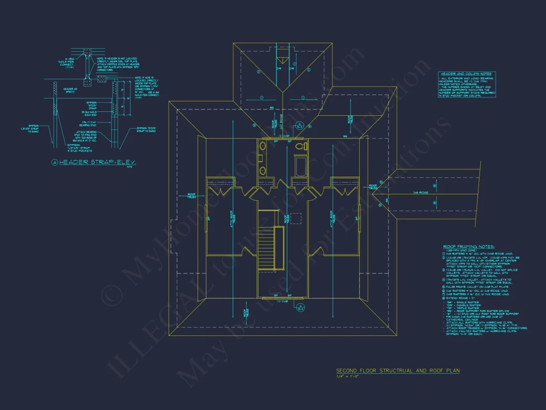 Charming 2-Story house Plan with Fireplace