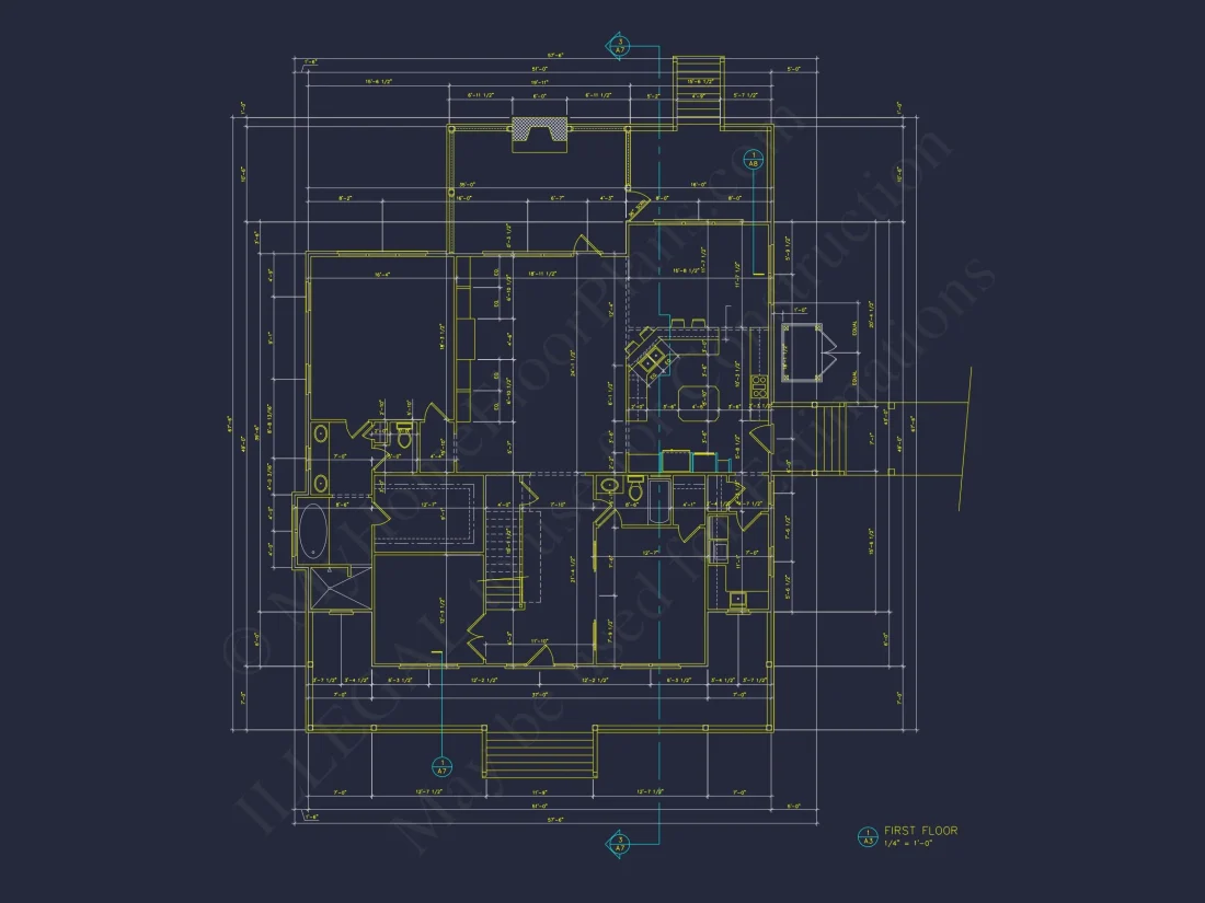 Charming 2-Story house Plan with Fireplace