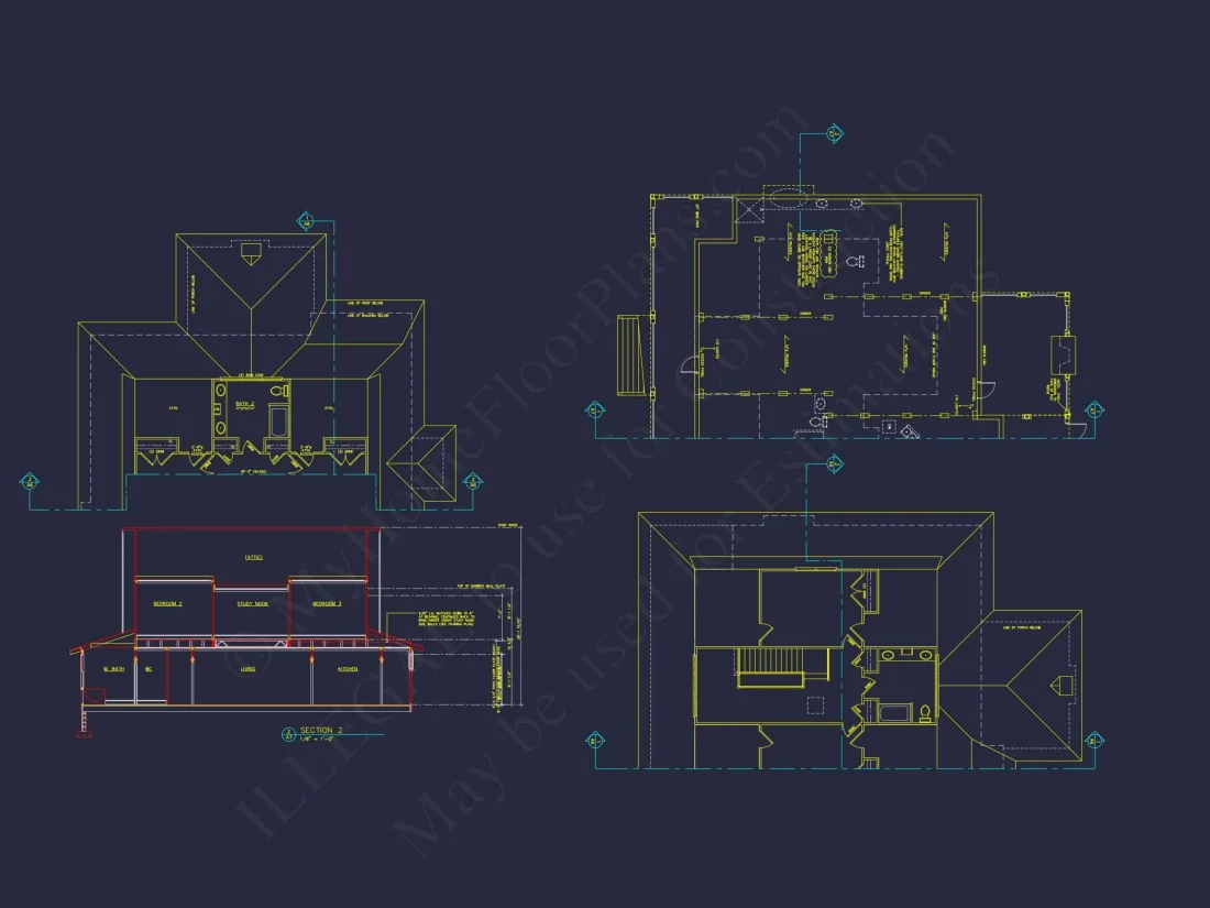 Charming 2-Story house Plan with Fireplace