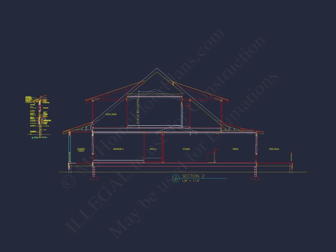 Charming 2-Story house Plan with Fireplace