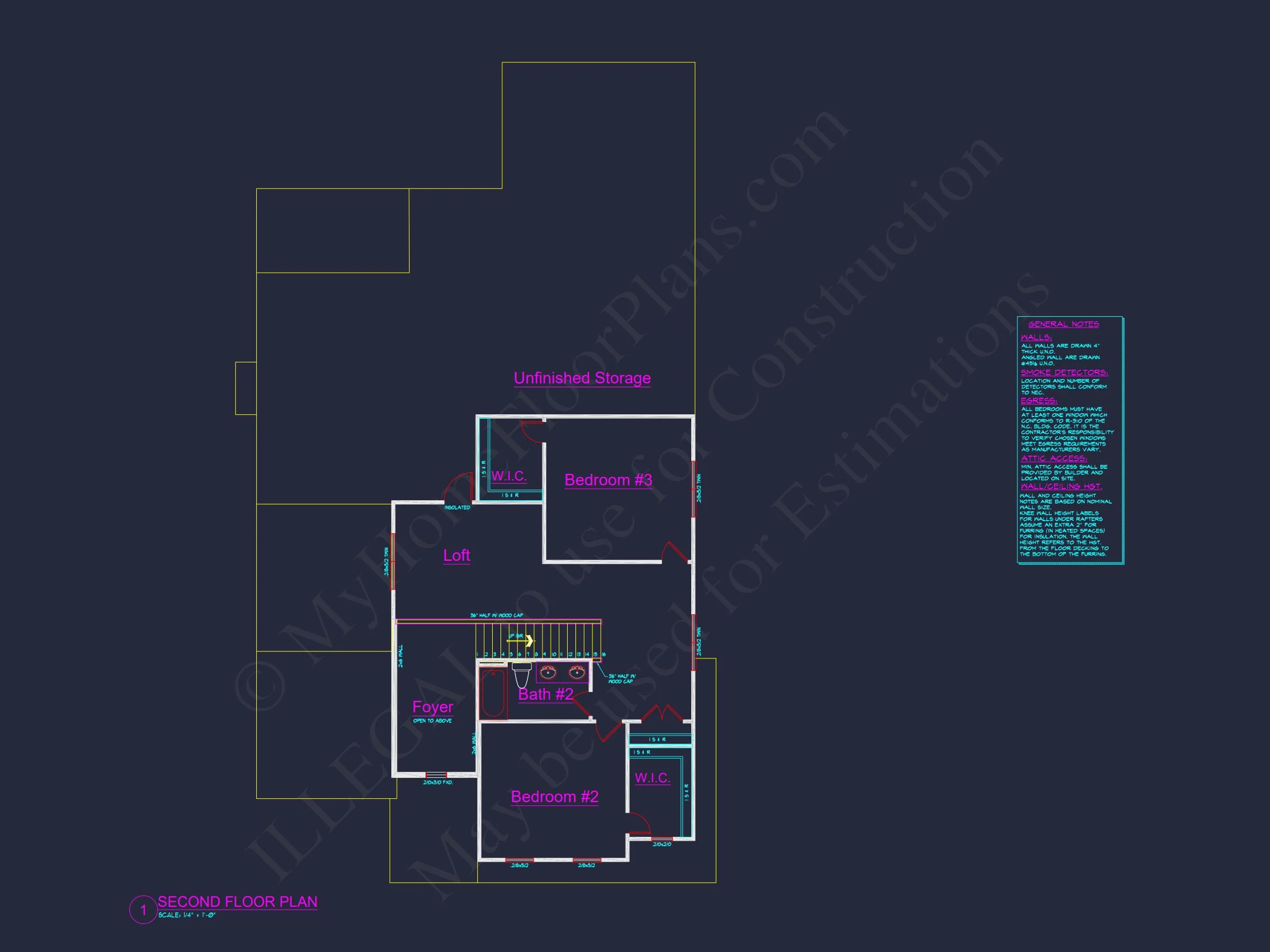 8-1554 HOUSE PLAN - Traditional Colonial Home Plan - 3-Bed, 3-Bath, 2,992 SF 9 Stylish 2-Story house Plan with 3 Beds, 2 Baths & CAD Design