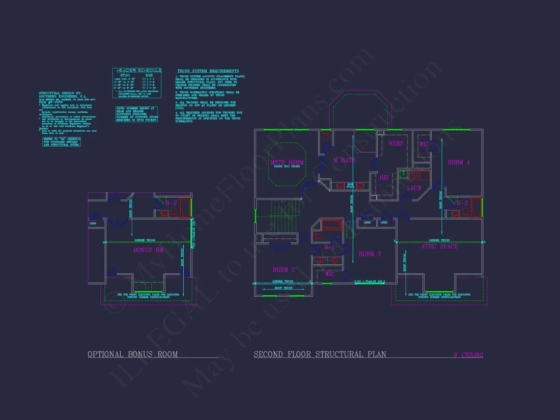 Spacious 4-Bedroom house Plan with CAD Blueprints and Modern Designs