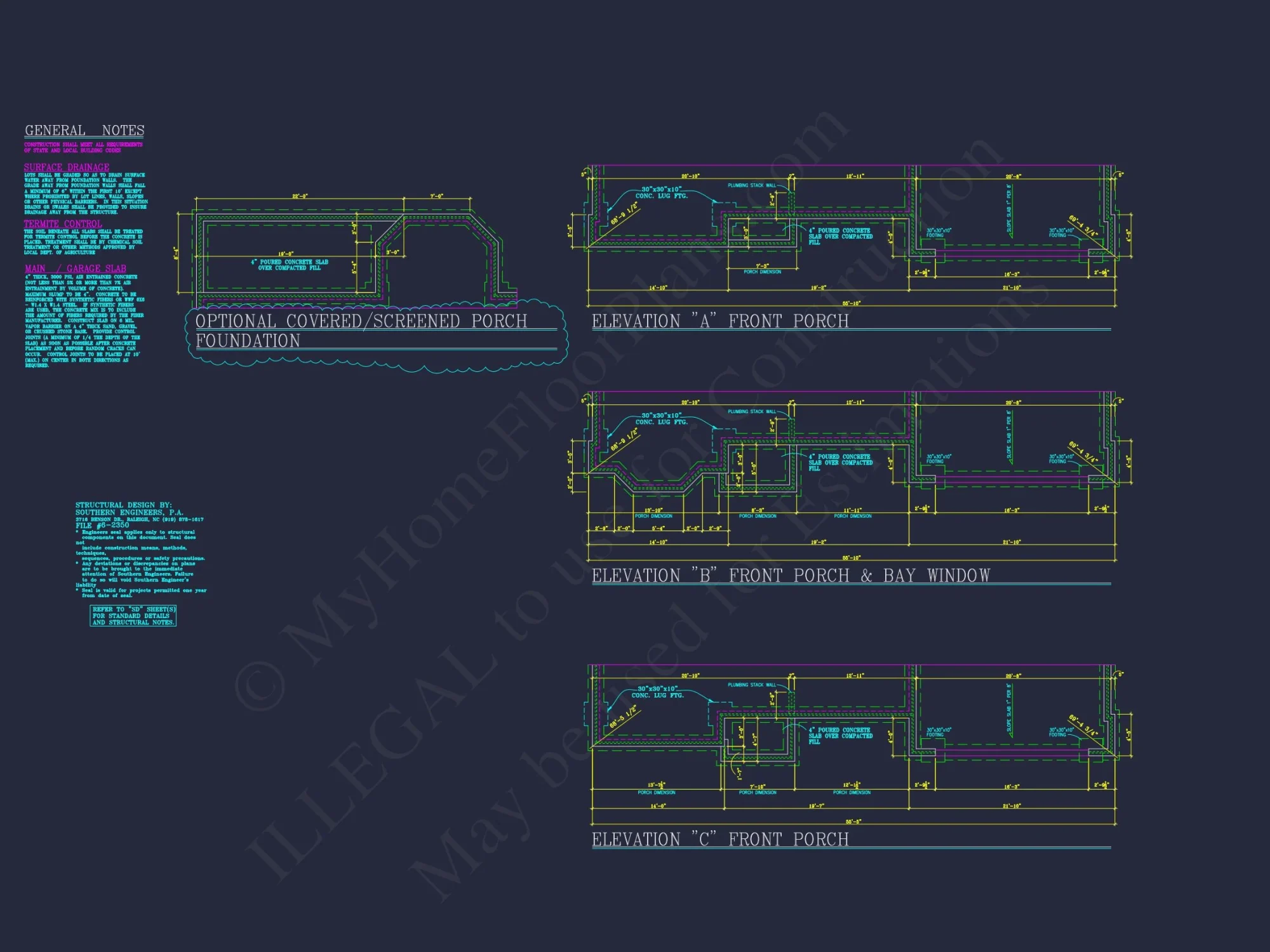 Spacious 4-Bedroom house Plan with CAD Blueprints and Modern Designs