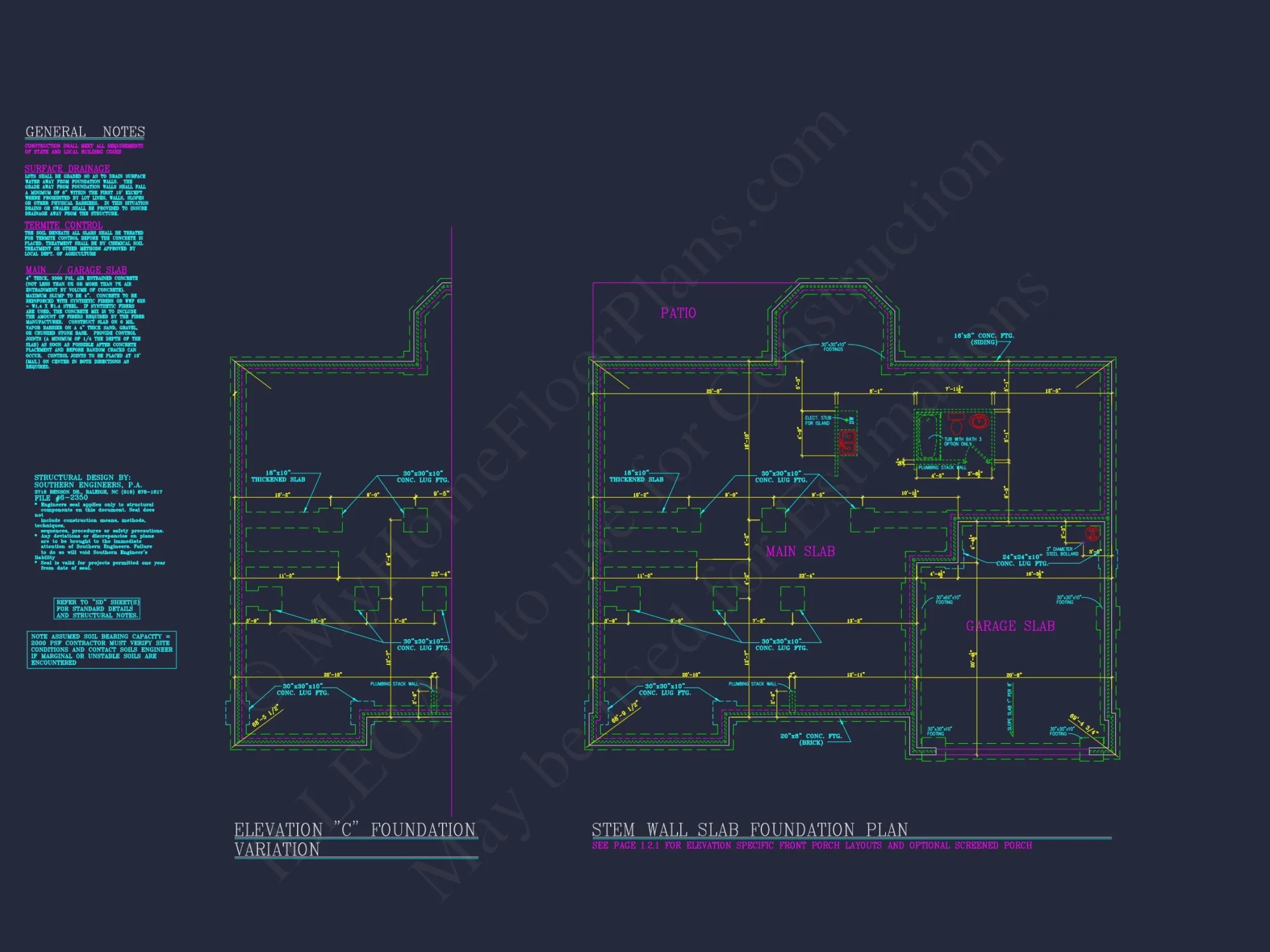 Spacious 4-Bedroom house Plan with CAD Blueprints and Modern Designs