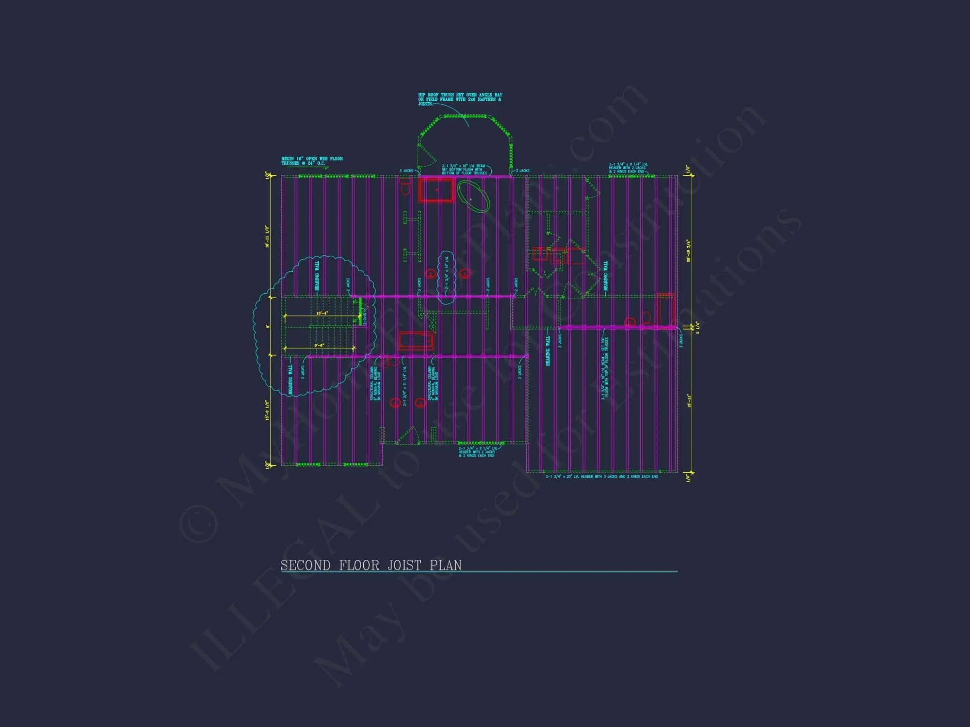 Spacious 4-Bedroom house Plan with CAD Blueprints and Modern Designs