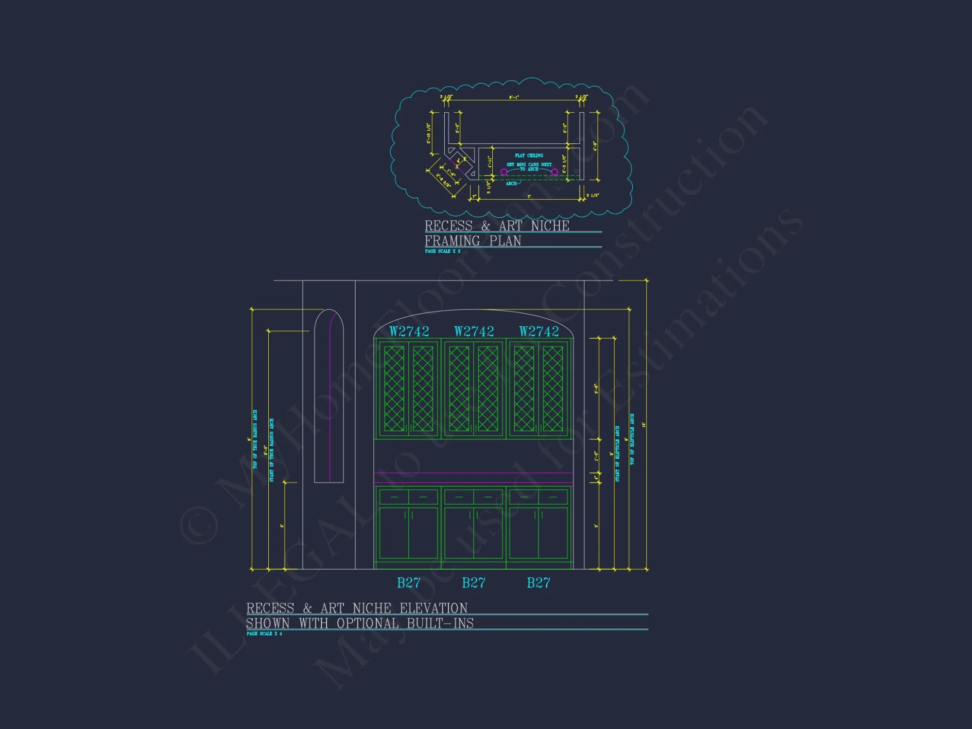 Spacious 4-Bedroom house Plan with CAD Blueprints and Modern Designs