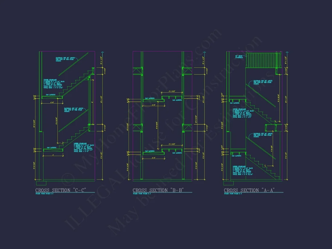 Spacious 4-Bedroom house Plan with CAD Blueprints and Modern Designs