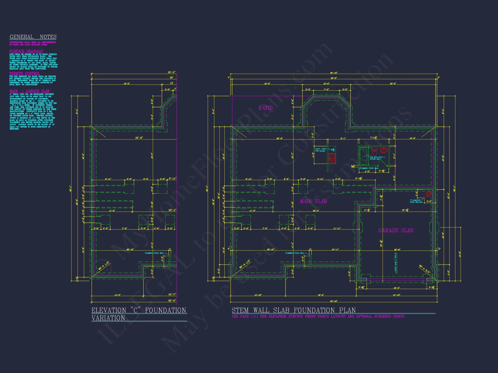 Spacious 4-Bedroom house Plan with CAD Blueprints and Modern Designs