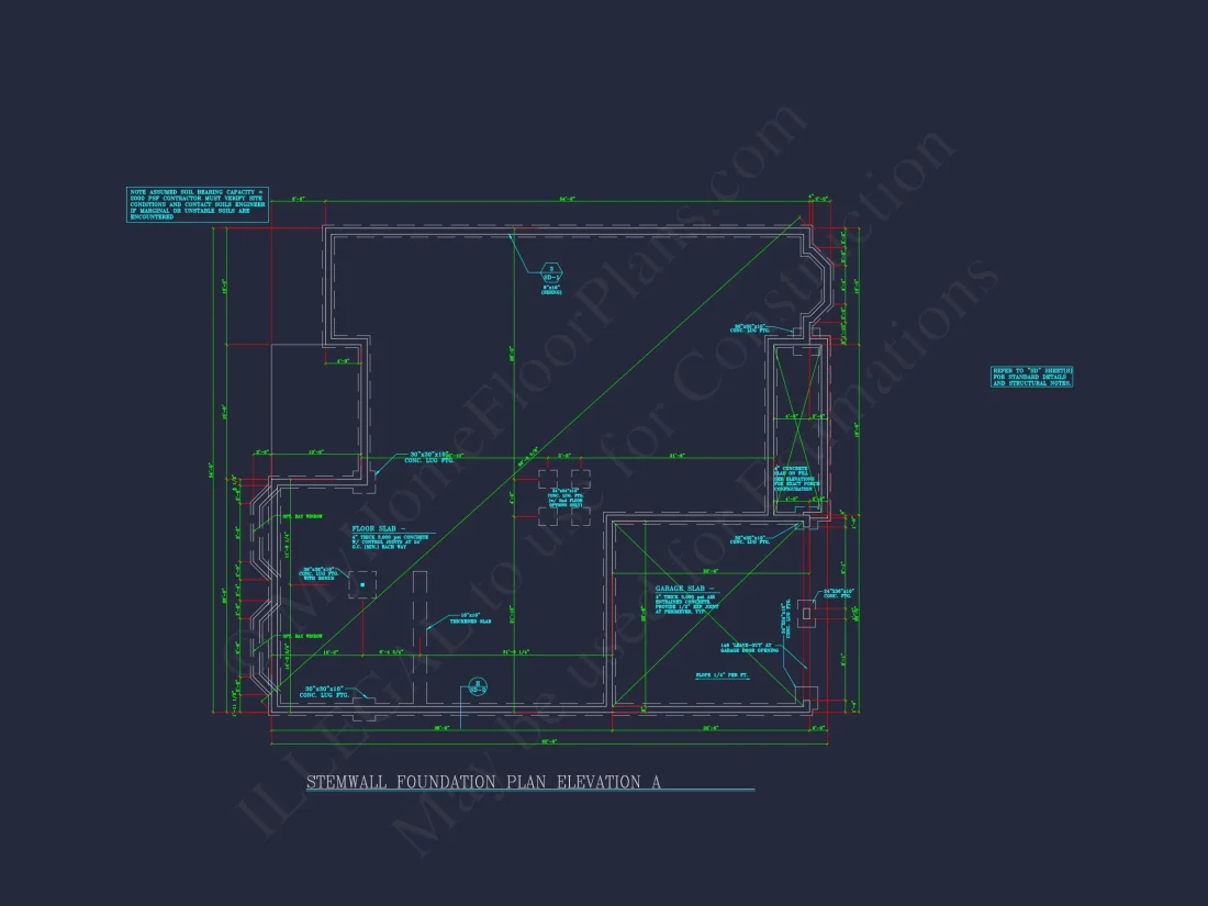 Modern house Plan: Blueprint, CAD Designs for Spacious Living
