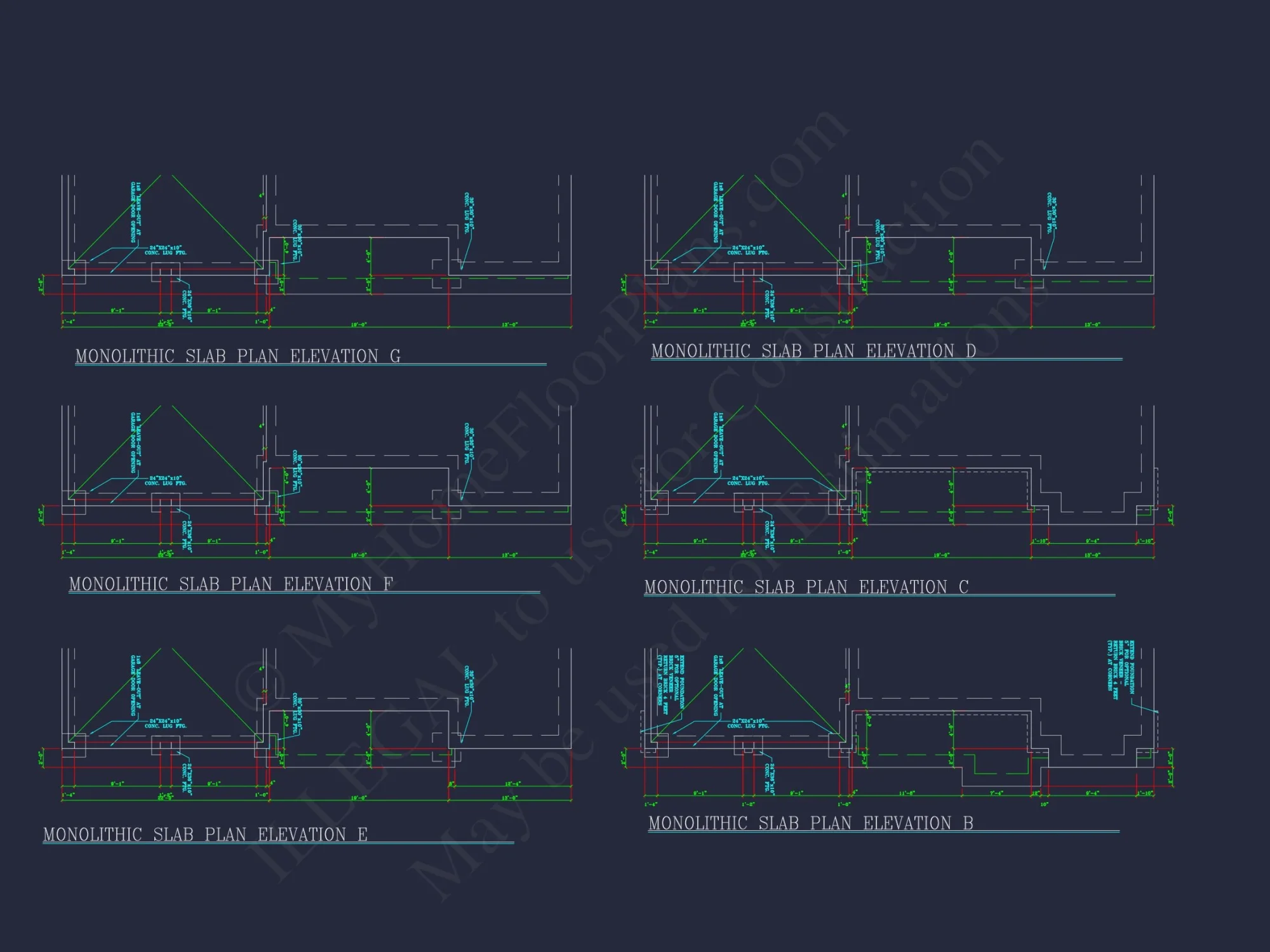 Modern house Plan: Blueprint, CAD Designs for Spacious Living