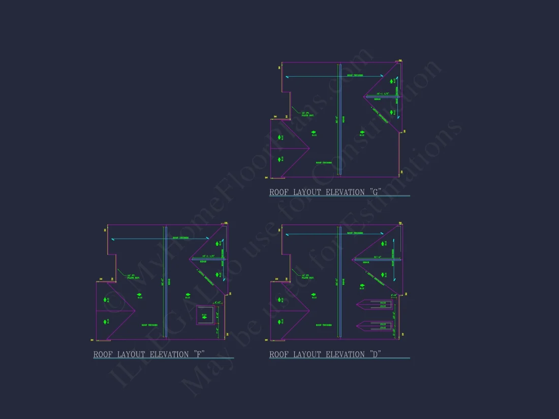 Modern house Plan: Blueprint, CAD Designs for Spacious Living